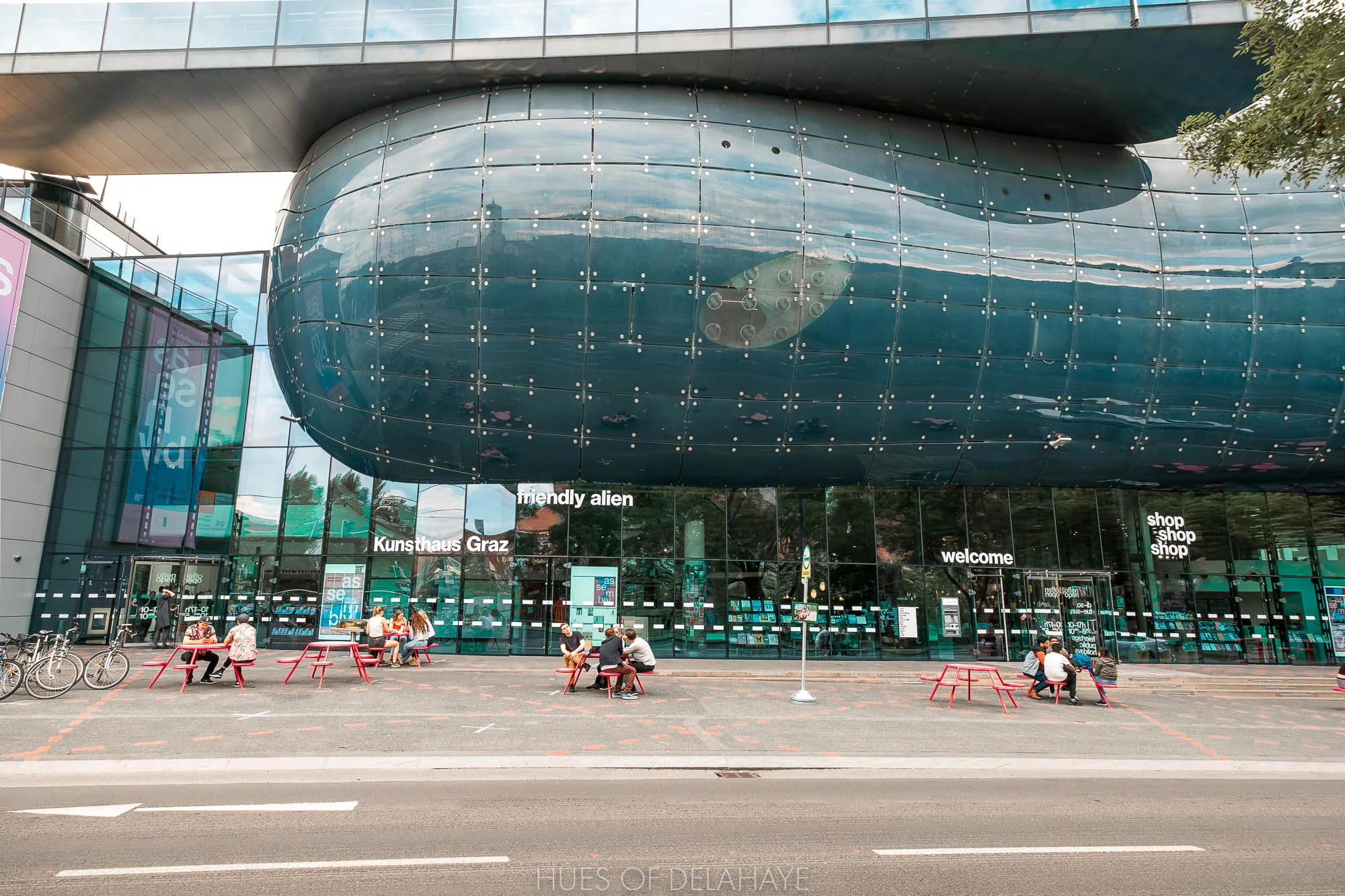 Things to do in Graz Austria Kunsthaus Graz (Art Museum).jpg