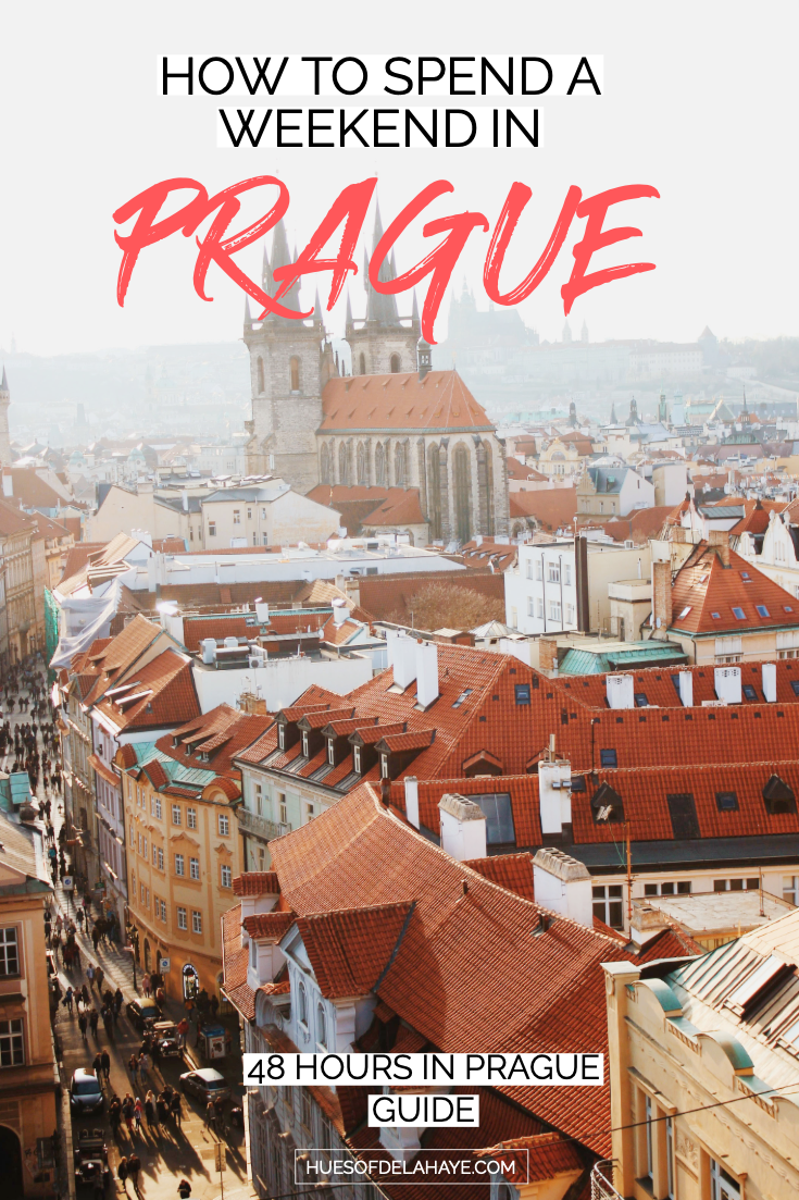 How to spend a weekend in Prague - 48 Hours in Prague Itinerary: The ultimate guide to Prague travel. I shows you how to spend 2 days in Prague, Czech Republic. From the things to do in Prague, where to stay, what to see, and where to eat and drink to get the most out of a weekend in Prague. It also includes the best things to do in Prague. Click through to find out #prague