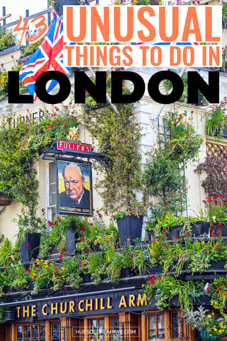 Looking for unusual things to do in London? Well here are 43 of the quirky things to do in london by a local. This London bucket lists Including non-touristy things to do in London, with secret London spots, best hidden gems in London. Filled with secrets spots in London you never knew existed and unique places to visit in London, England. No matter the season wether summer or winter this is the ultimate London bucket lists for anyone wanting to visit London. #londontravel