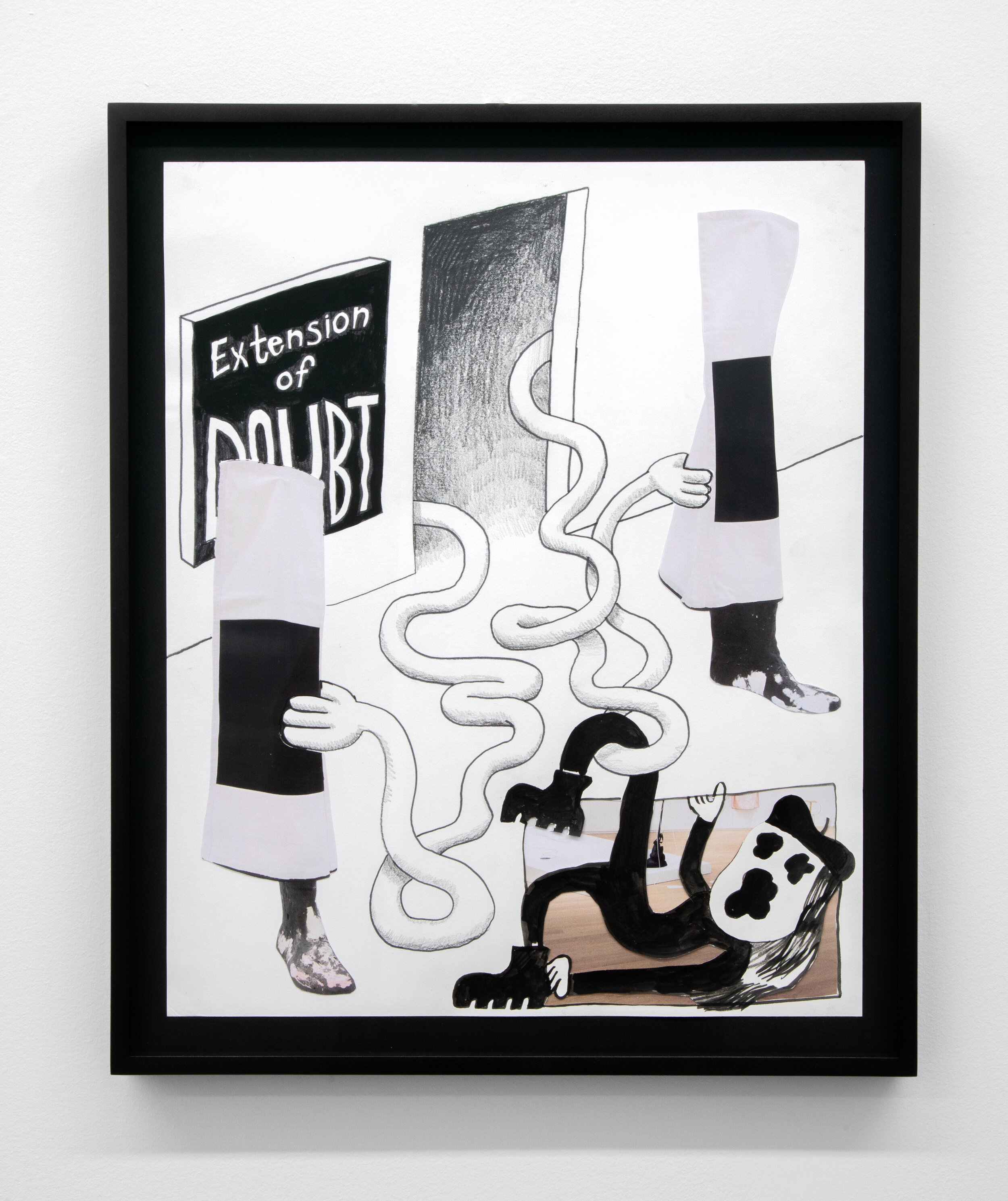 Walter Scott, Extension of Doubt , 2019. Courtesy Cooper Cole Gallery.