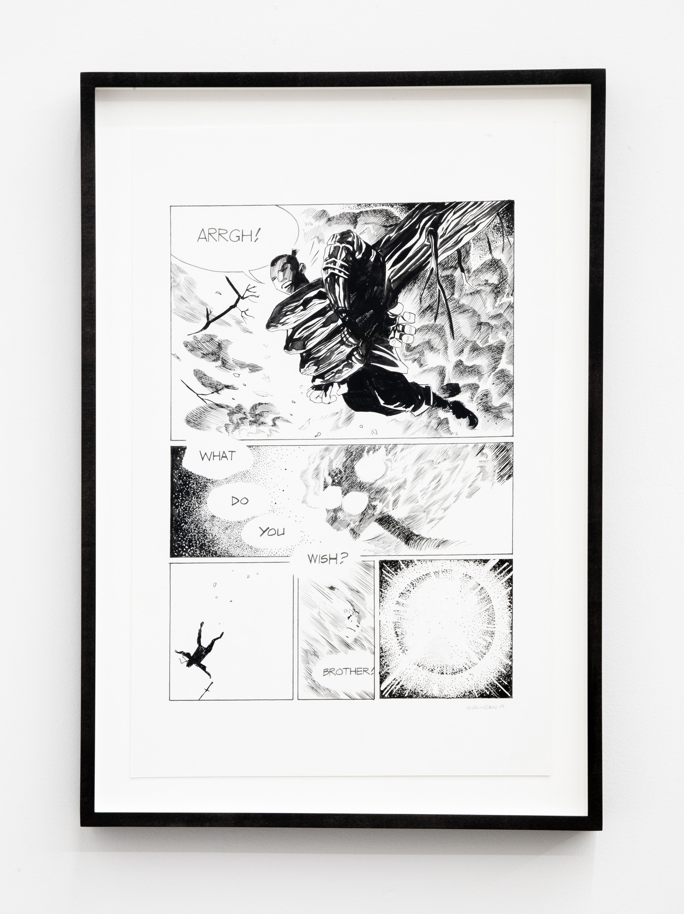 Shawn Kuruneru, Fool’s Wish issue 2 page 12 , 2019. Courtesy Cooper Cole Gallery.