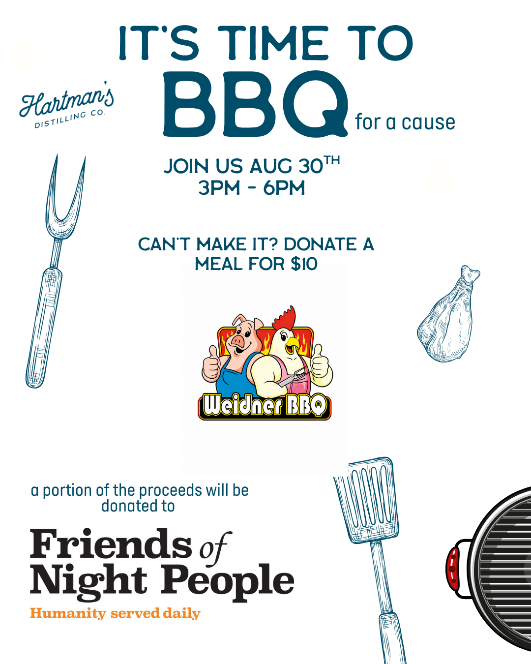 BBQ for a Cause Donation Meal