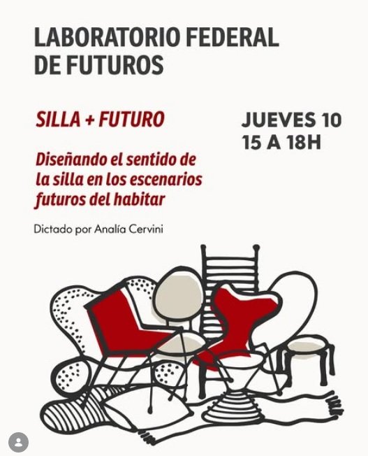 Laboratorio Federal de Futuros “SILLA + FUTURO. Diseñando el sentido de la silla en los escenarios futuros del habitar”