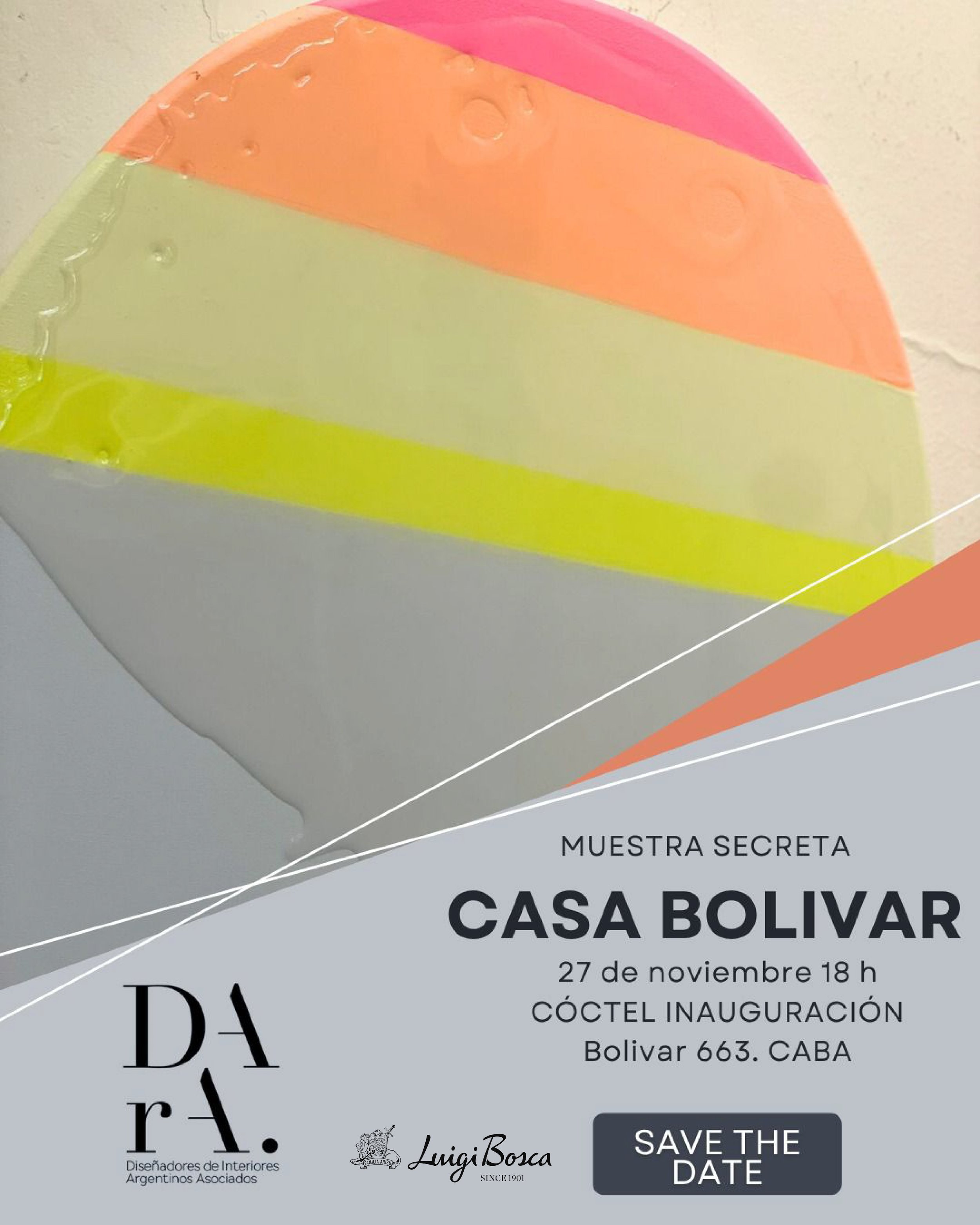 dara muestra secreta | inaguracion