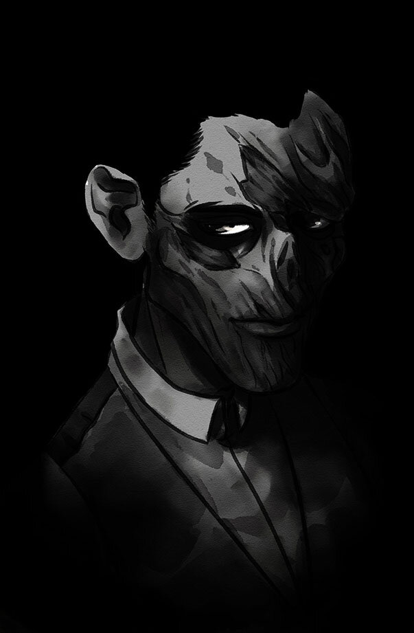He Sits In The Dark