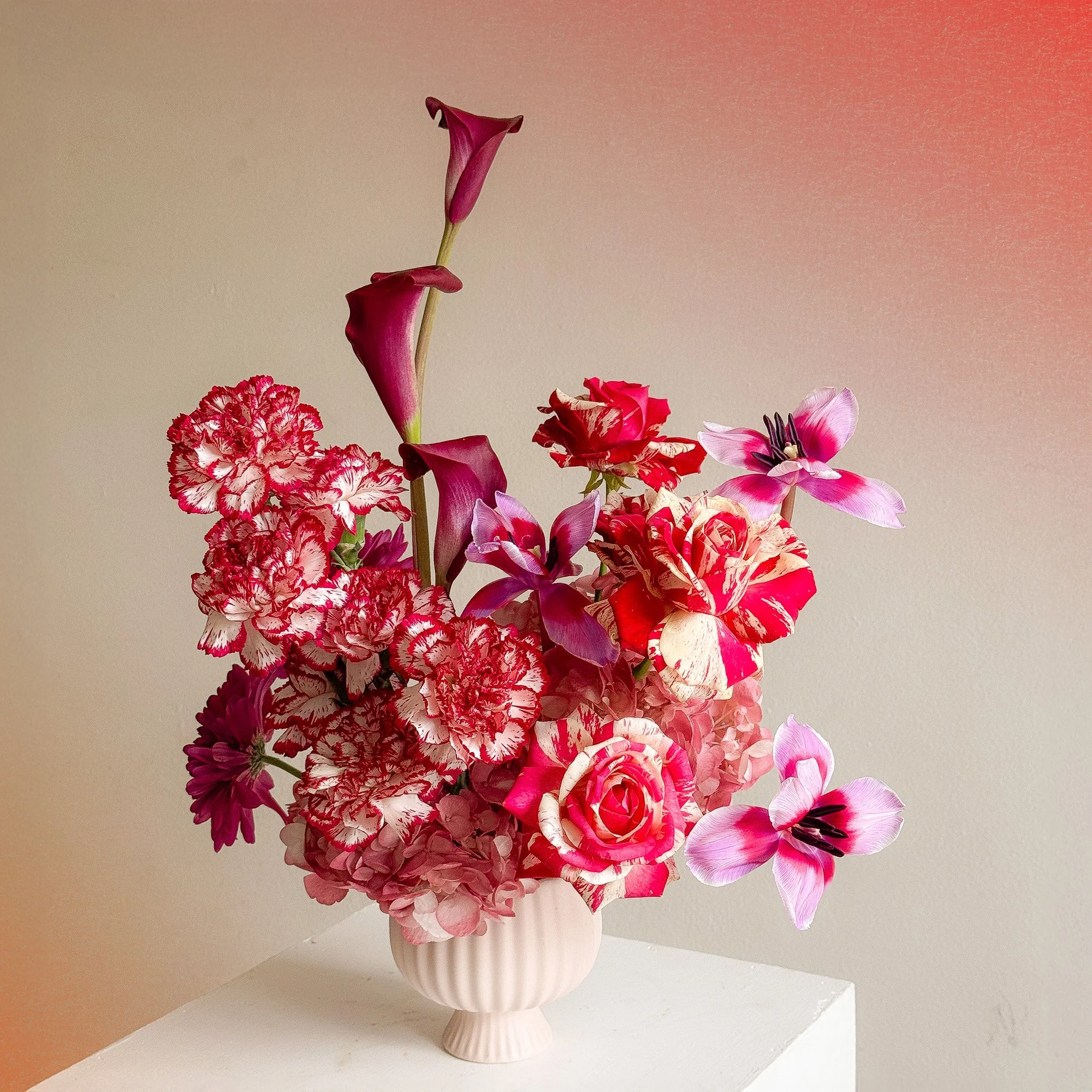 Ruby Vase Arrangement