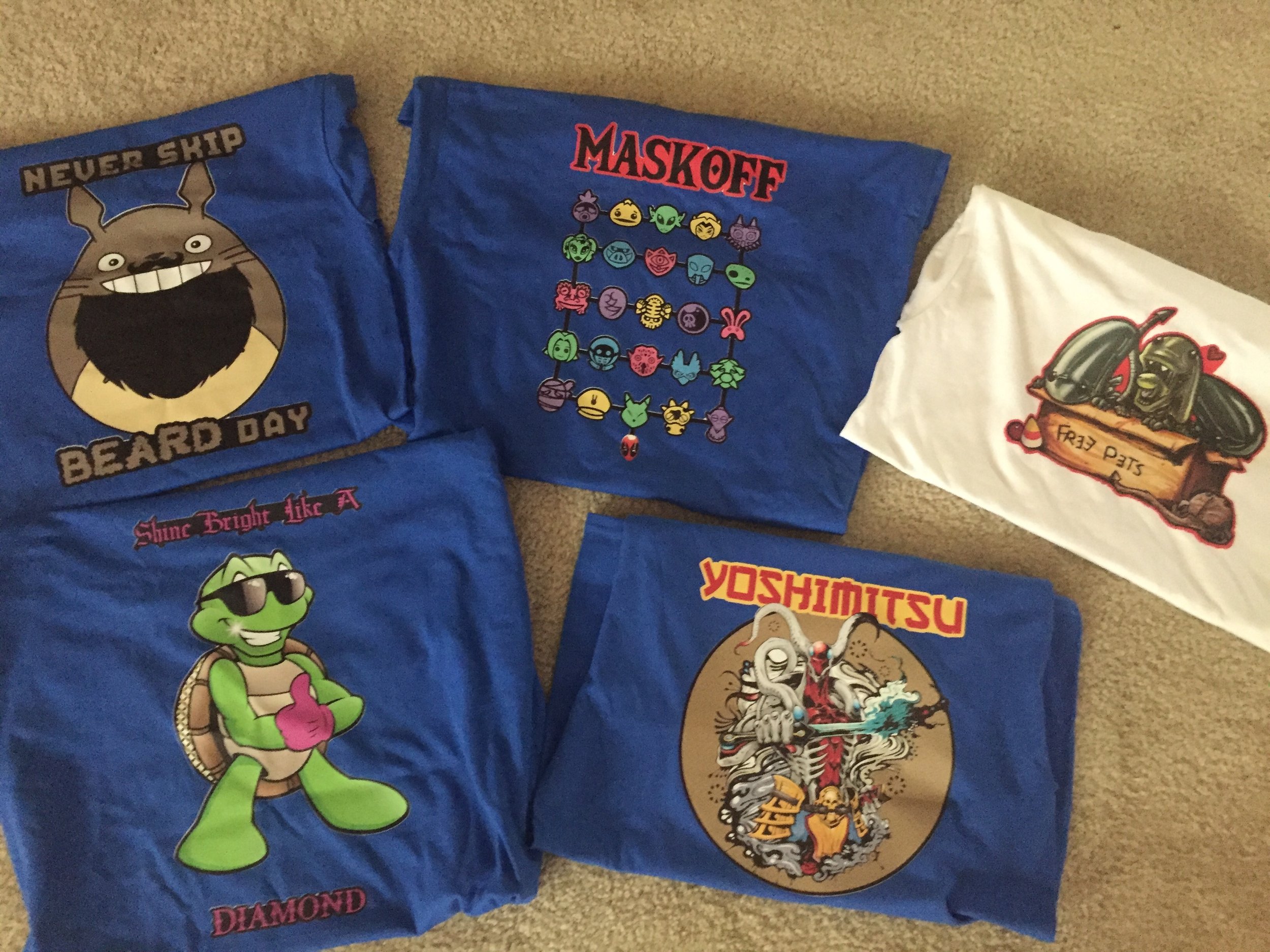Tshirt set Yosh,Alien, Zelda.jpg