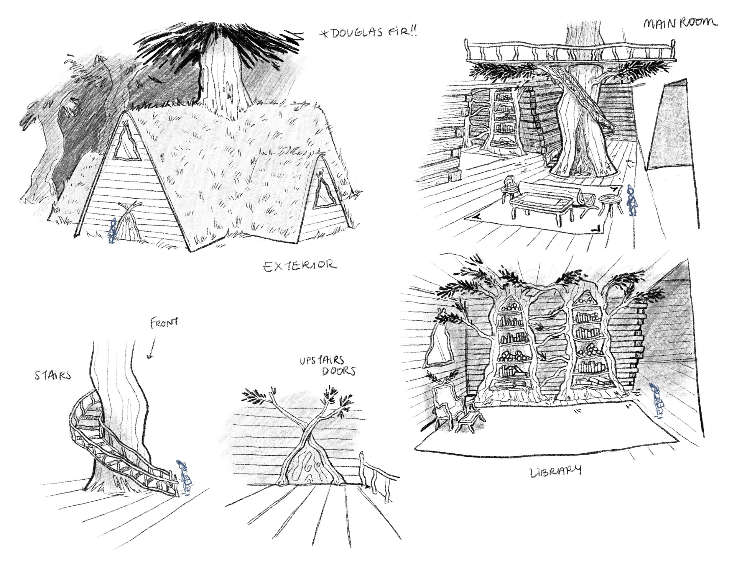  Valley Lodge initial sketches 