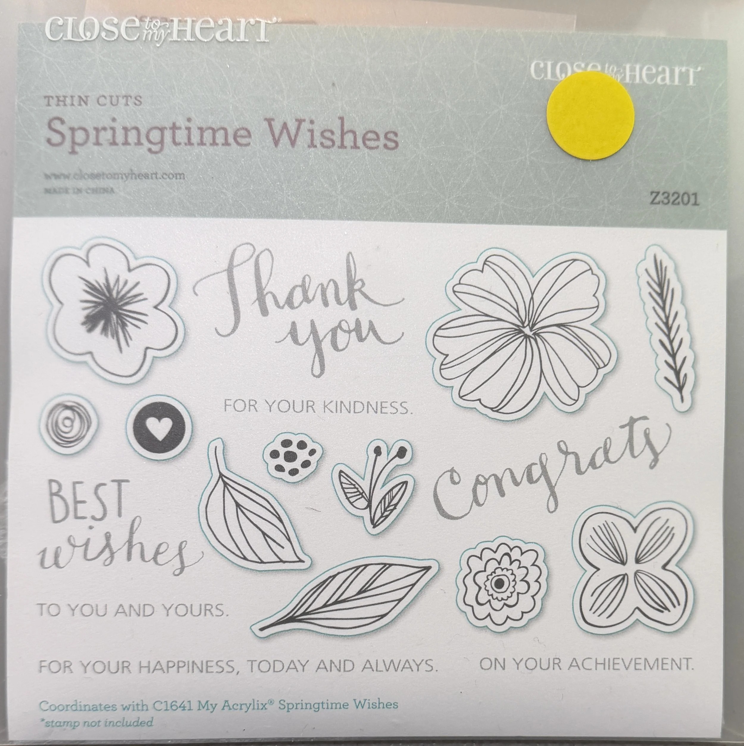 SPRINGTIME WISHES - Z3201