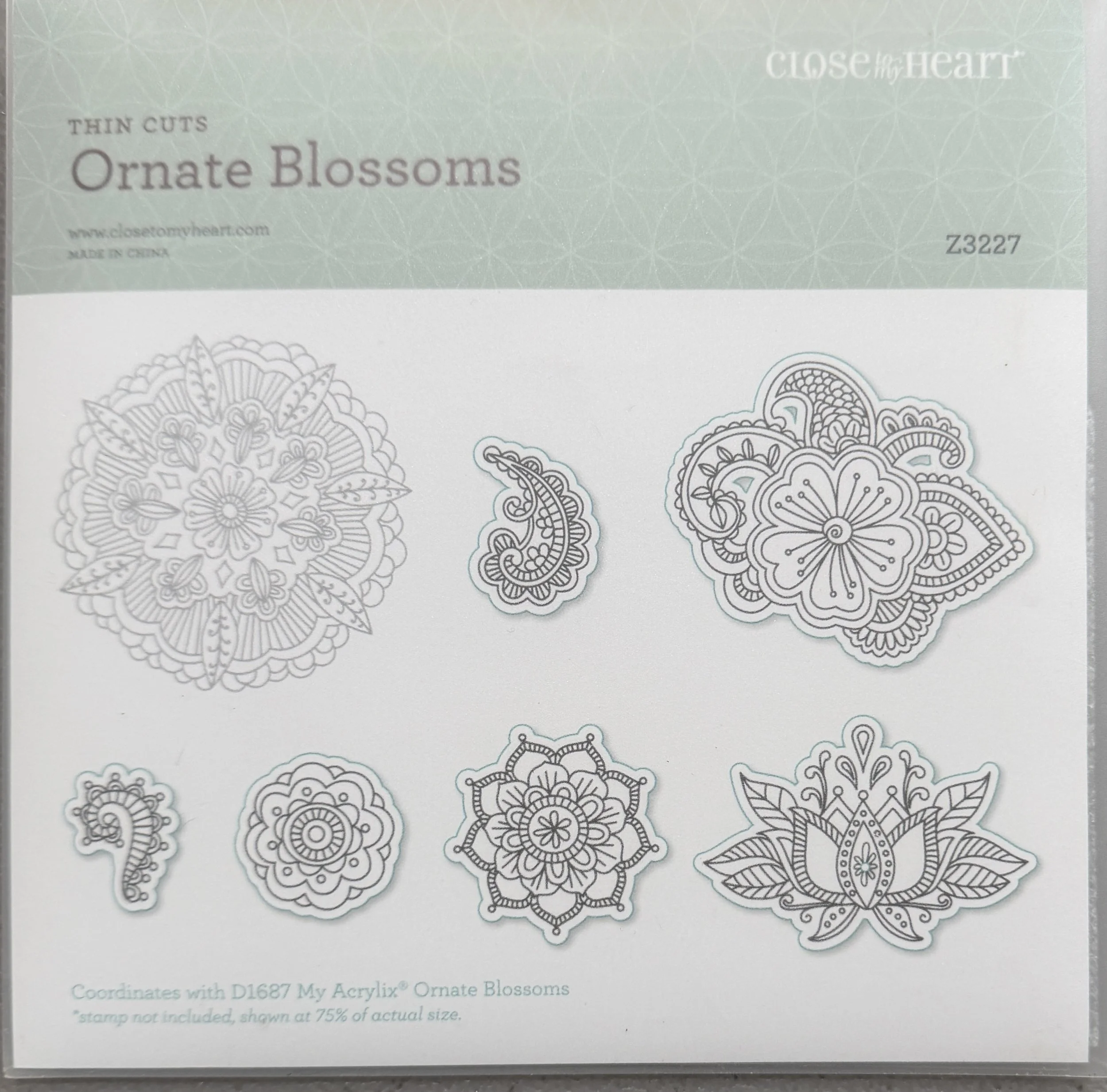 ORNATE BLOSSOMS - Z3227