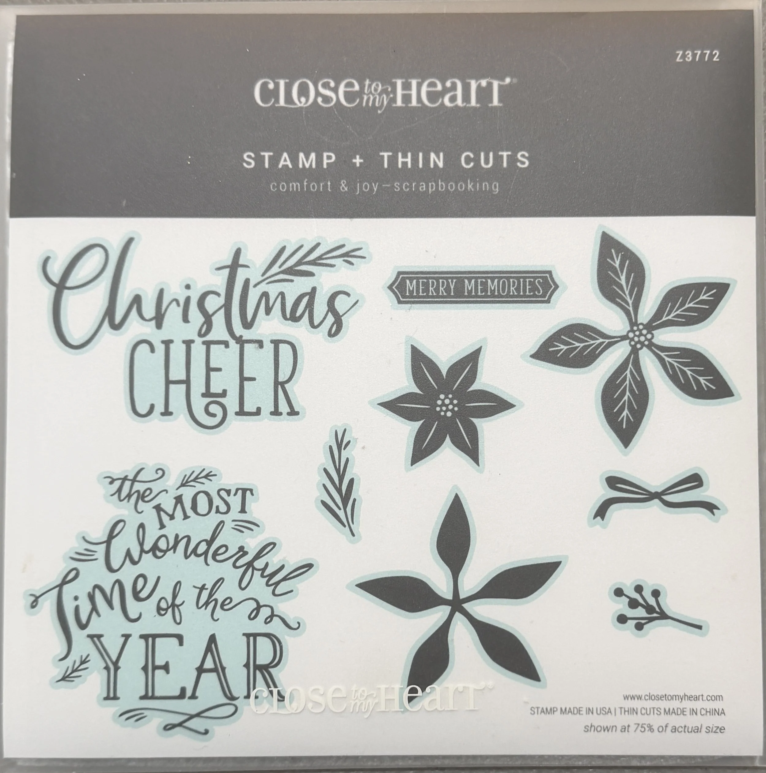 COMFORT & JOY Scrapbooking - Z3772