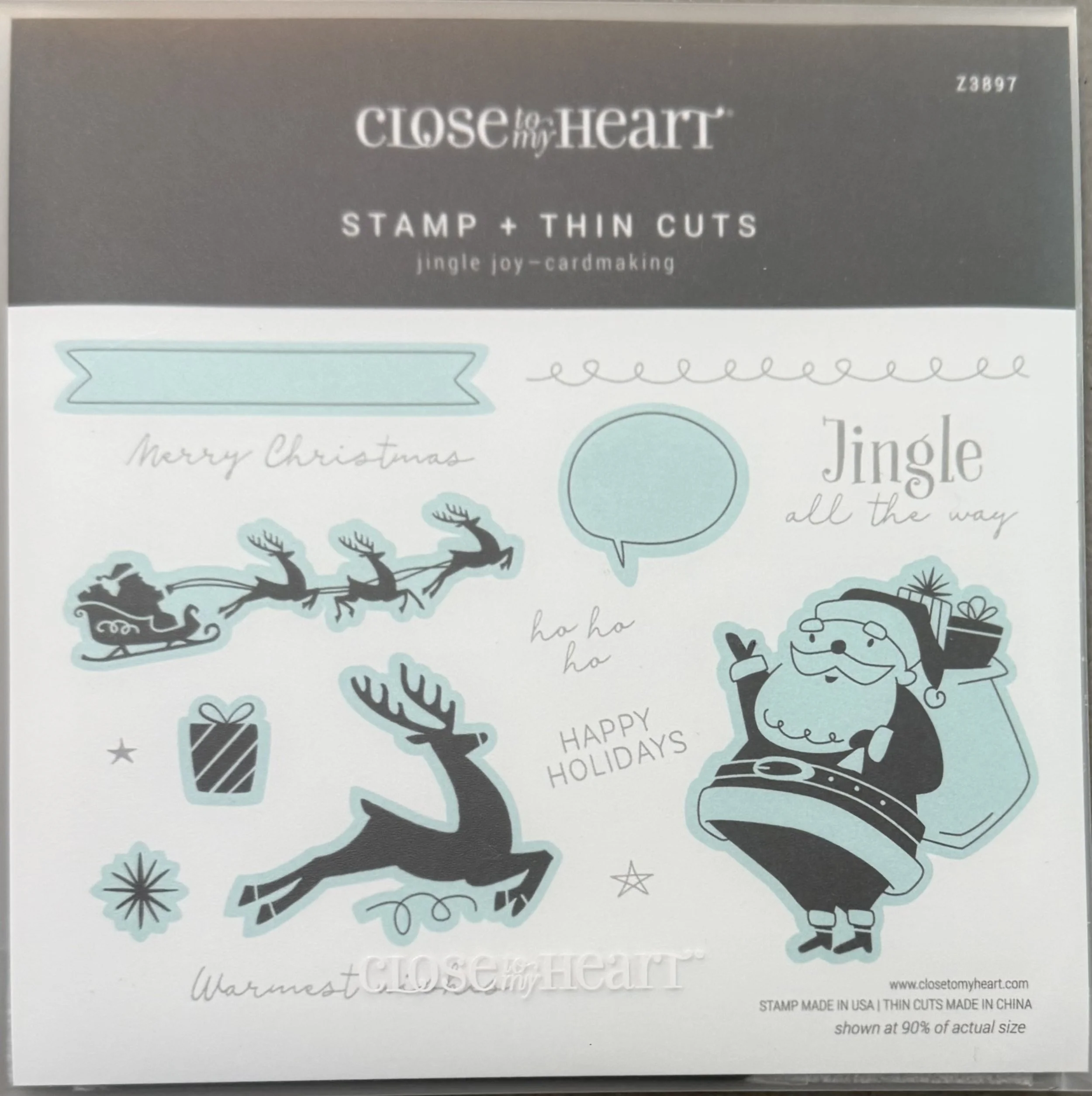 JINGLE JOY (Cardmaking) - Z3897