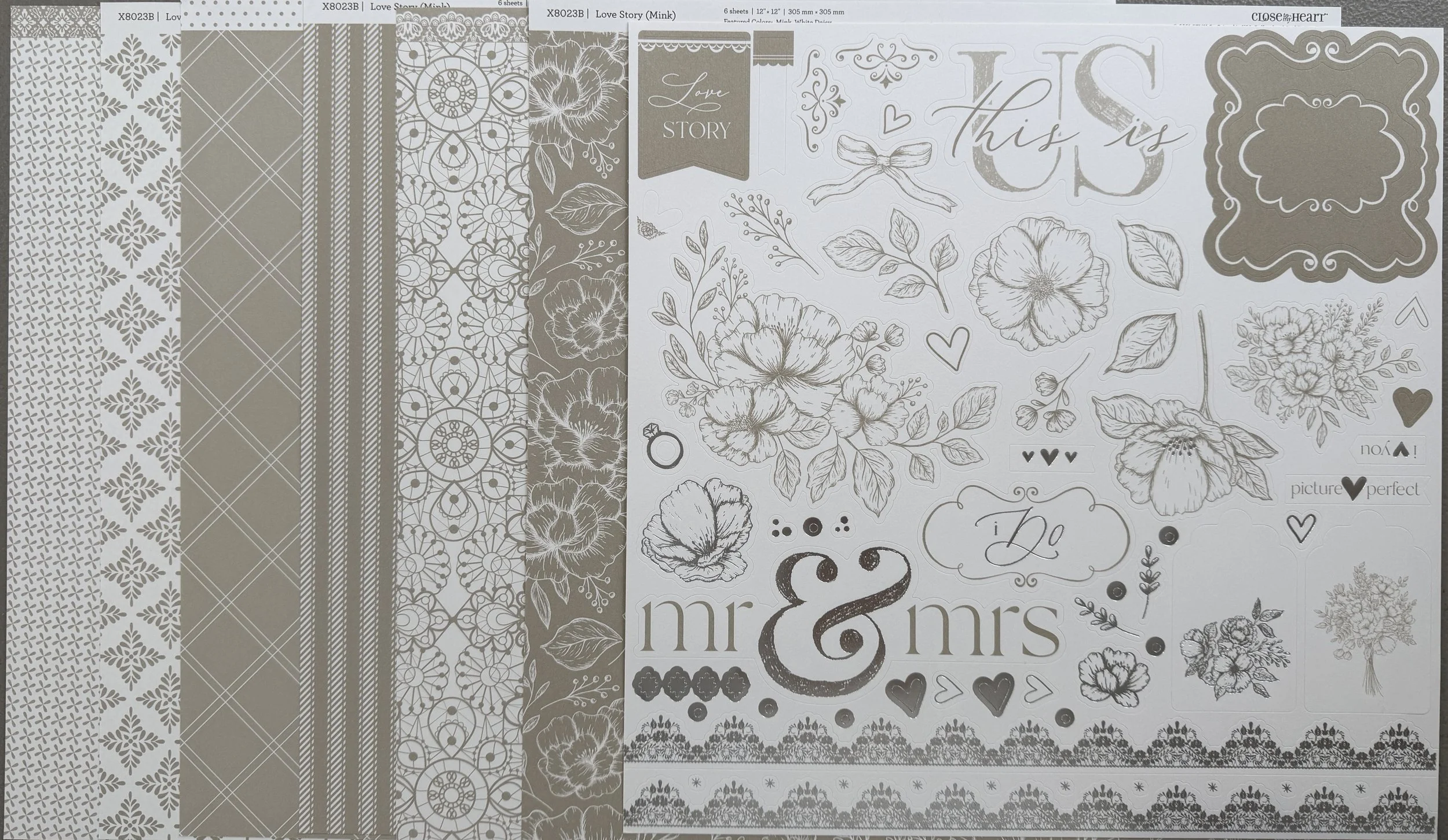 LOVE STORY (Mink) Paper Packet and Sticker