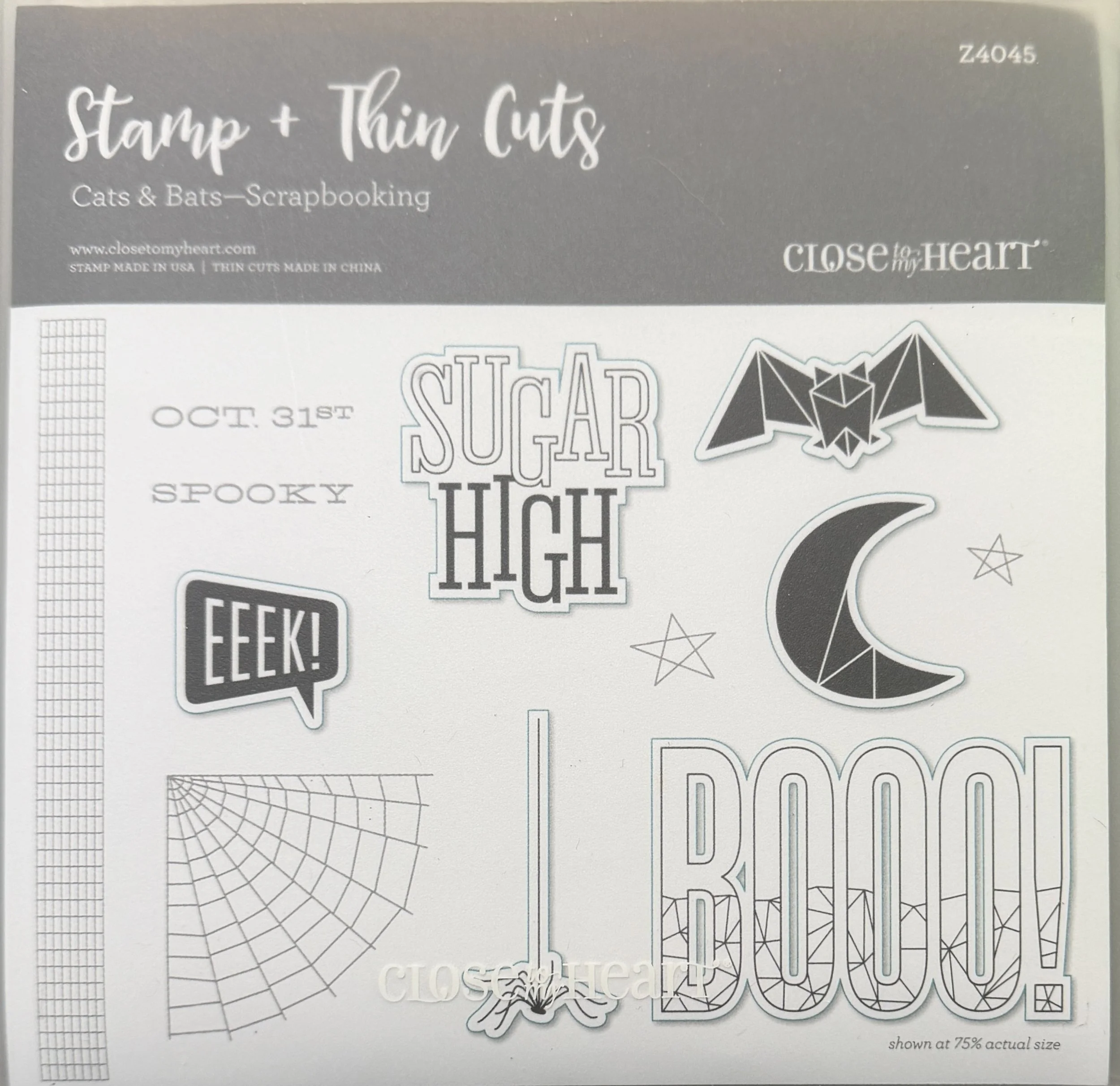 CATS & BATS (Scrapbooking) - Z4045