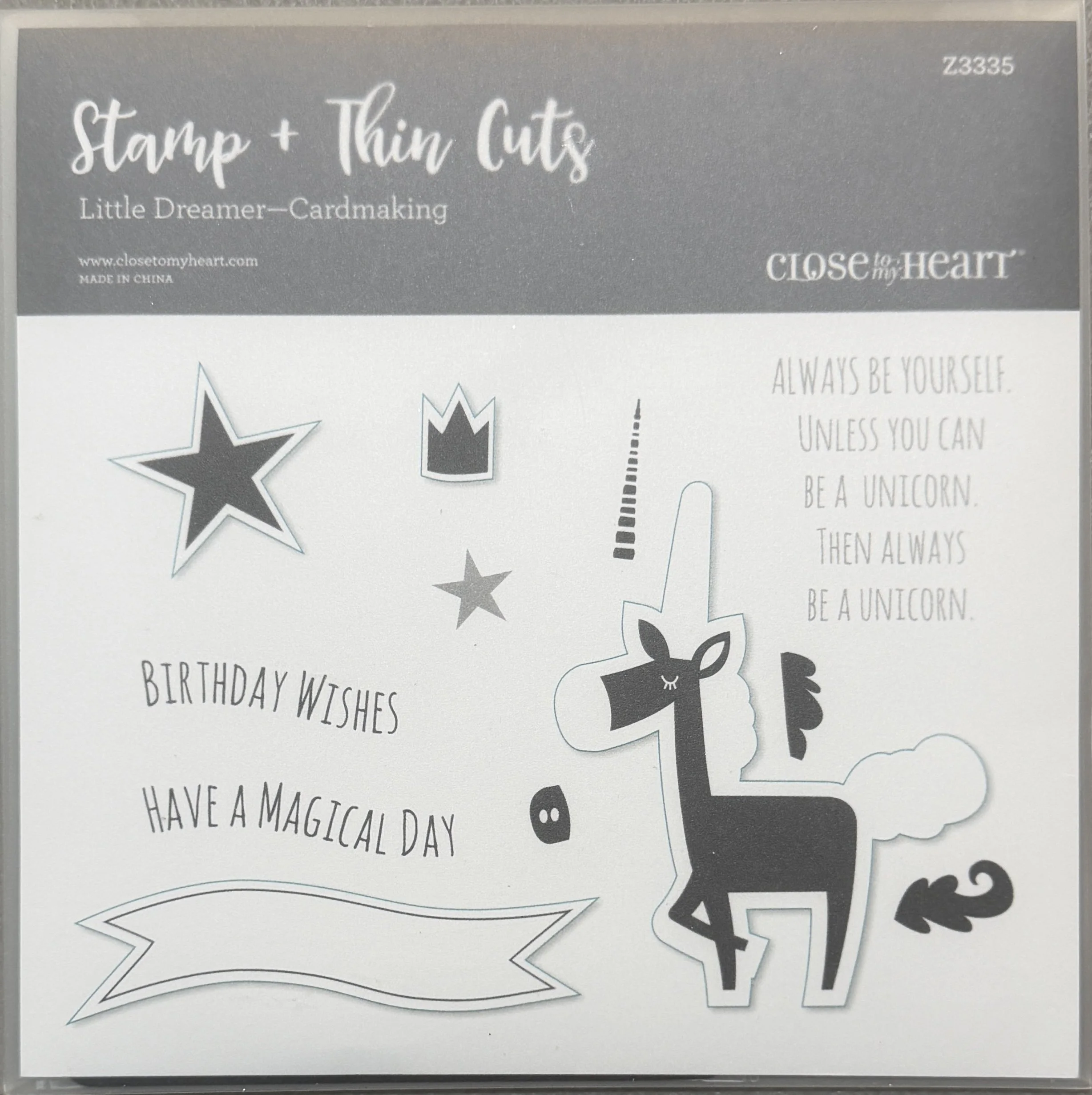 LITTLE DREAMER Cardmaking - Z3335