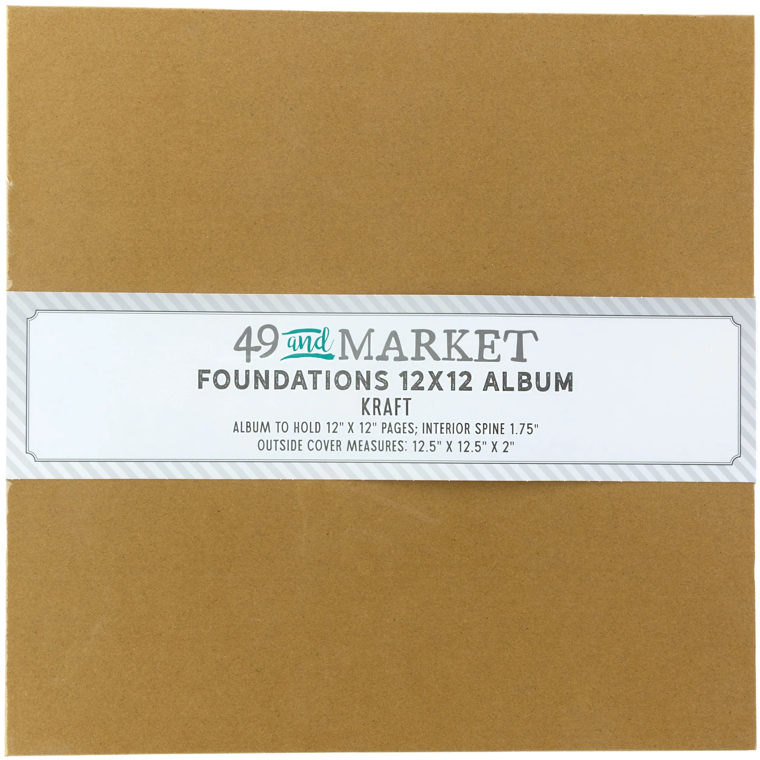 FOUNDTIONS 12X12 ALBUM - Kraft