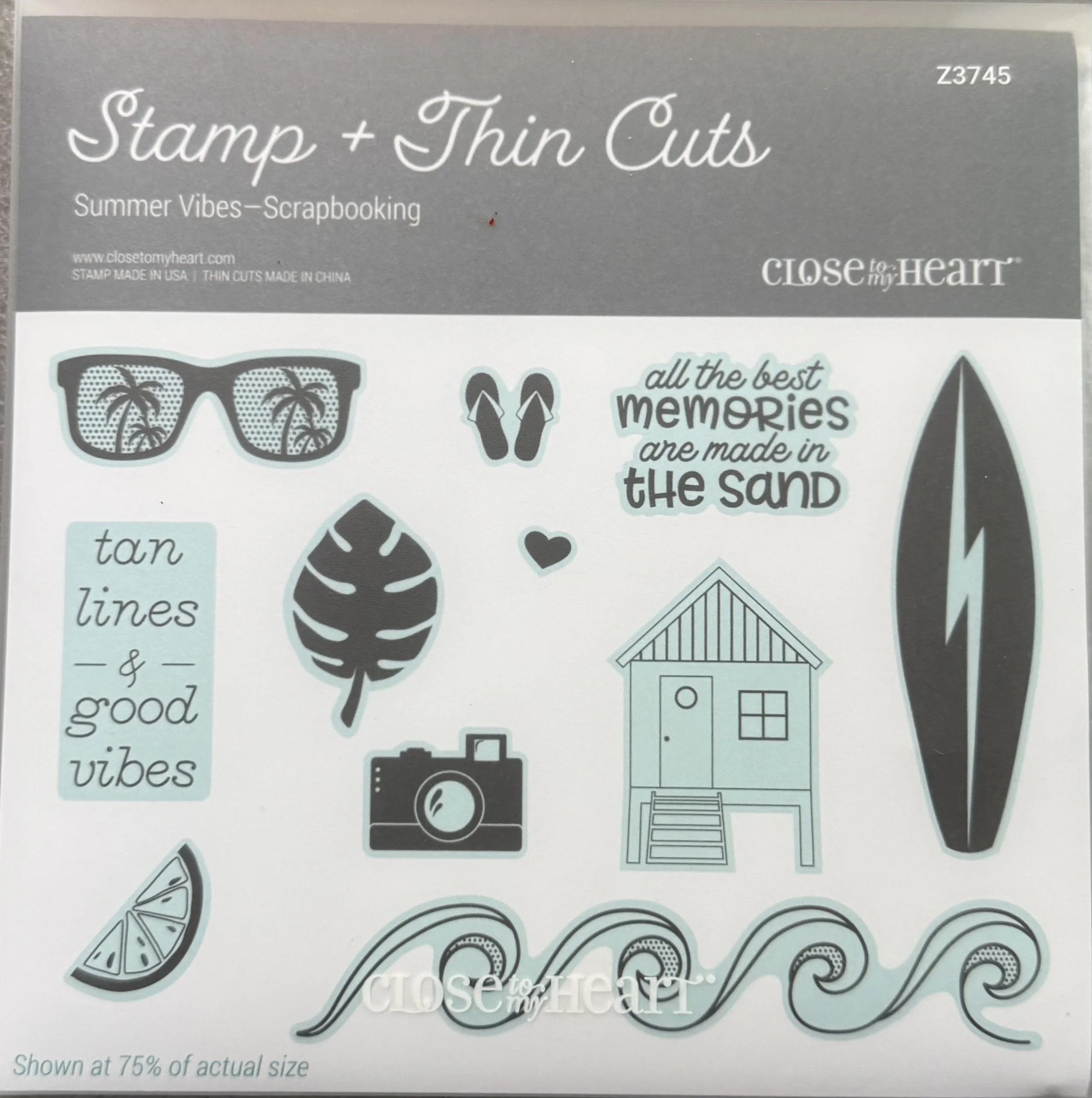 SUMMER VIBES (Scrapbooking) - Z3745