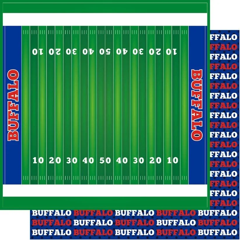 FOOTBALL SEASON - BUFFALO ON THE FIELD