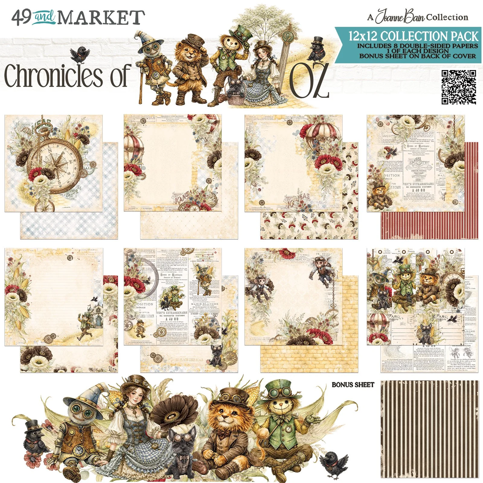 CHRONICLES OF OZ 12x12 Collection Pack