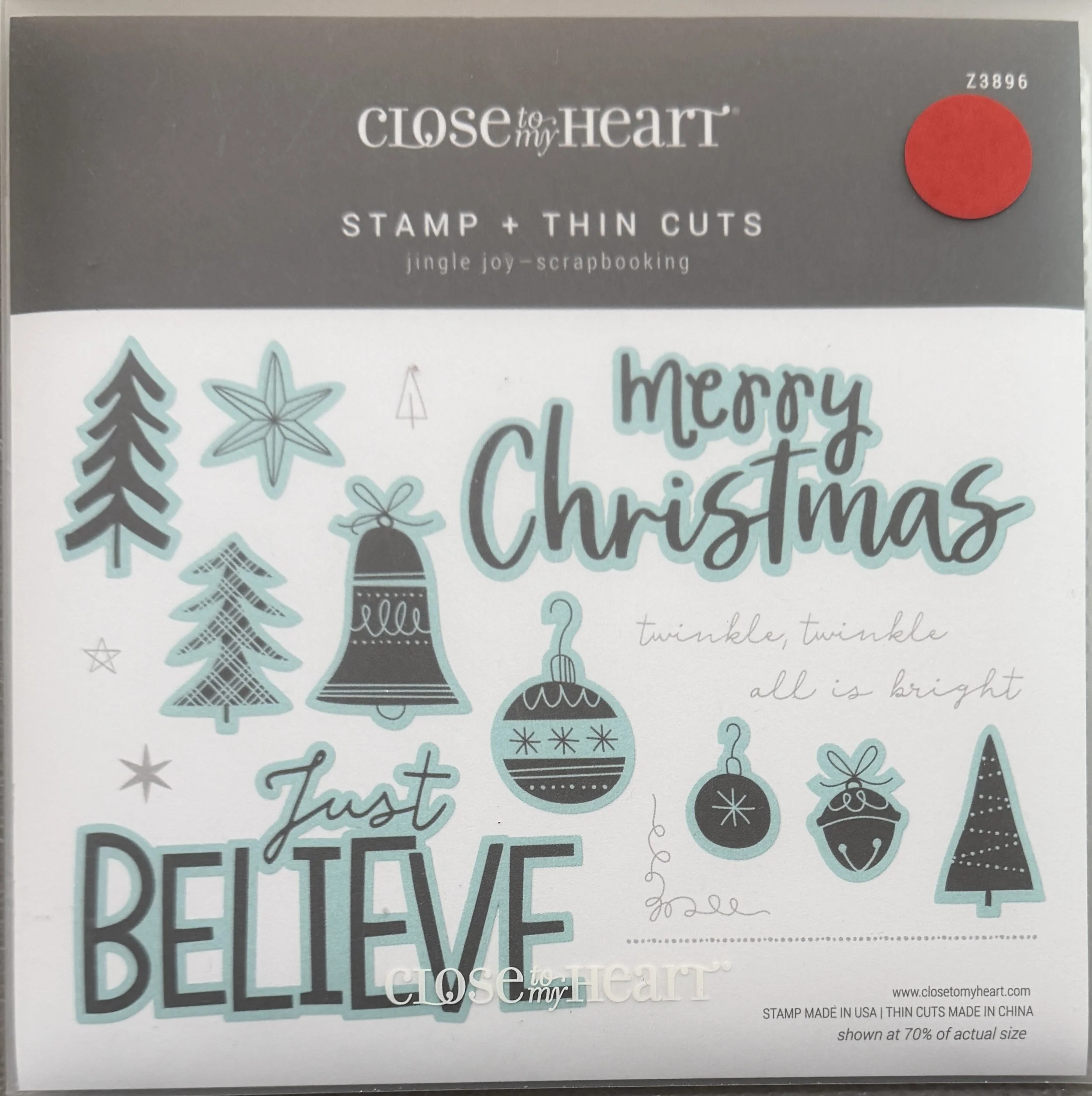 JINGLE JOY (Scrapbooking) - Z3896