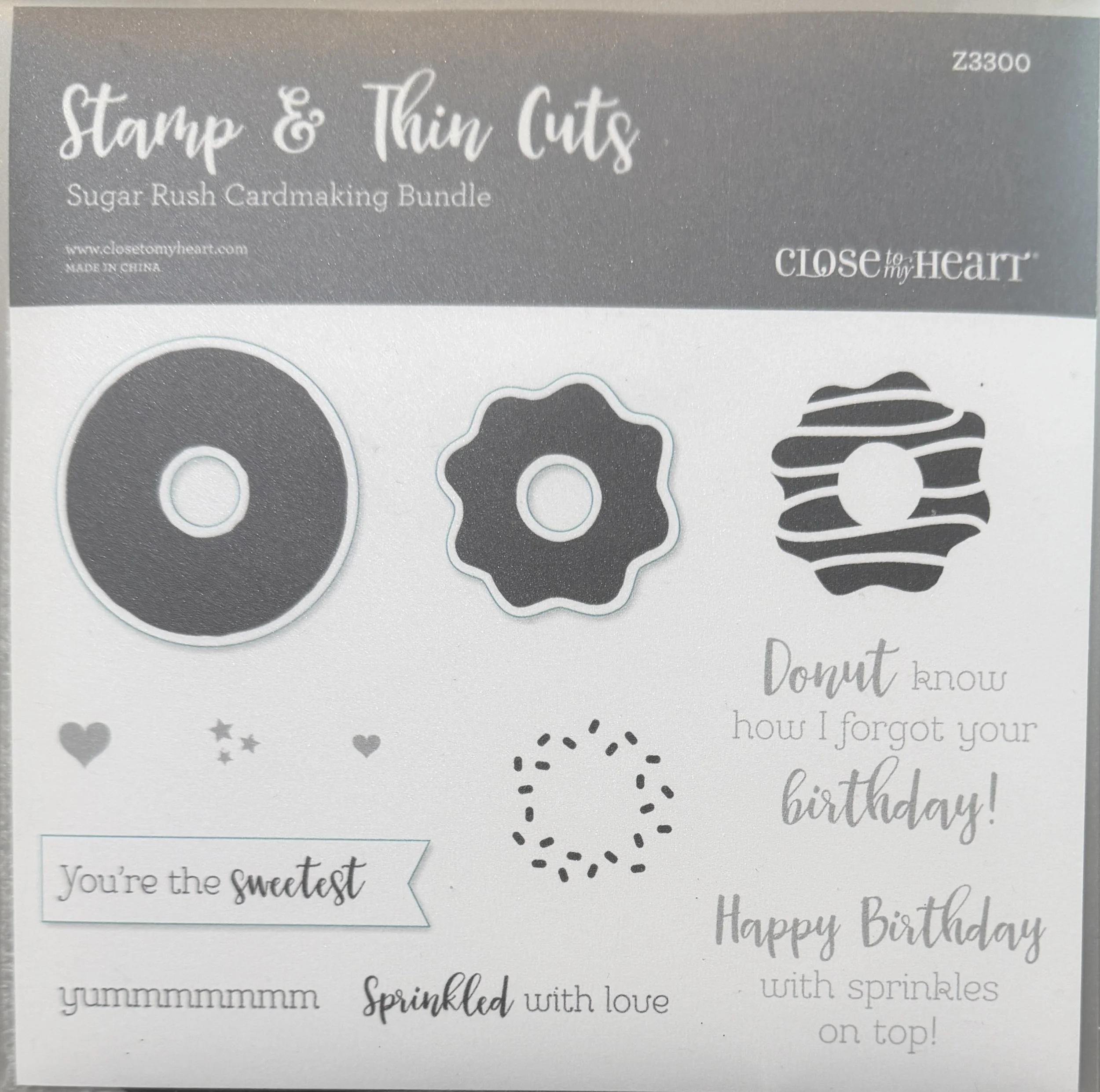 SUGAR RUSH Cardmaking Bundle - Z3300