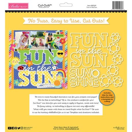 WALKING ON SUNSHINE Cut-Outs