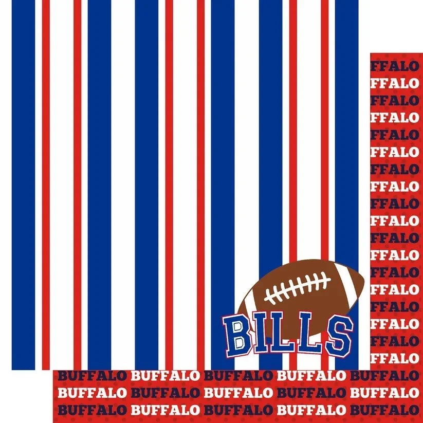 FOOTBALL SEASON - BILLS SPORTY STRIPES