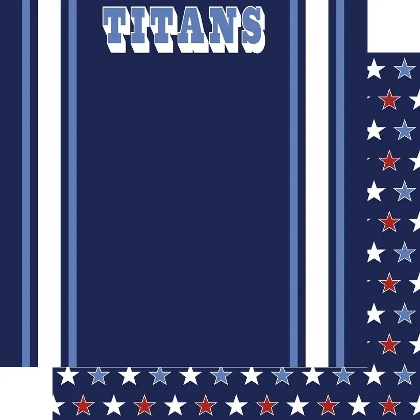 FOOTBALL SEASON -TITANS FOOTBALL JERSEY