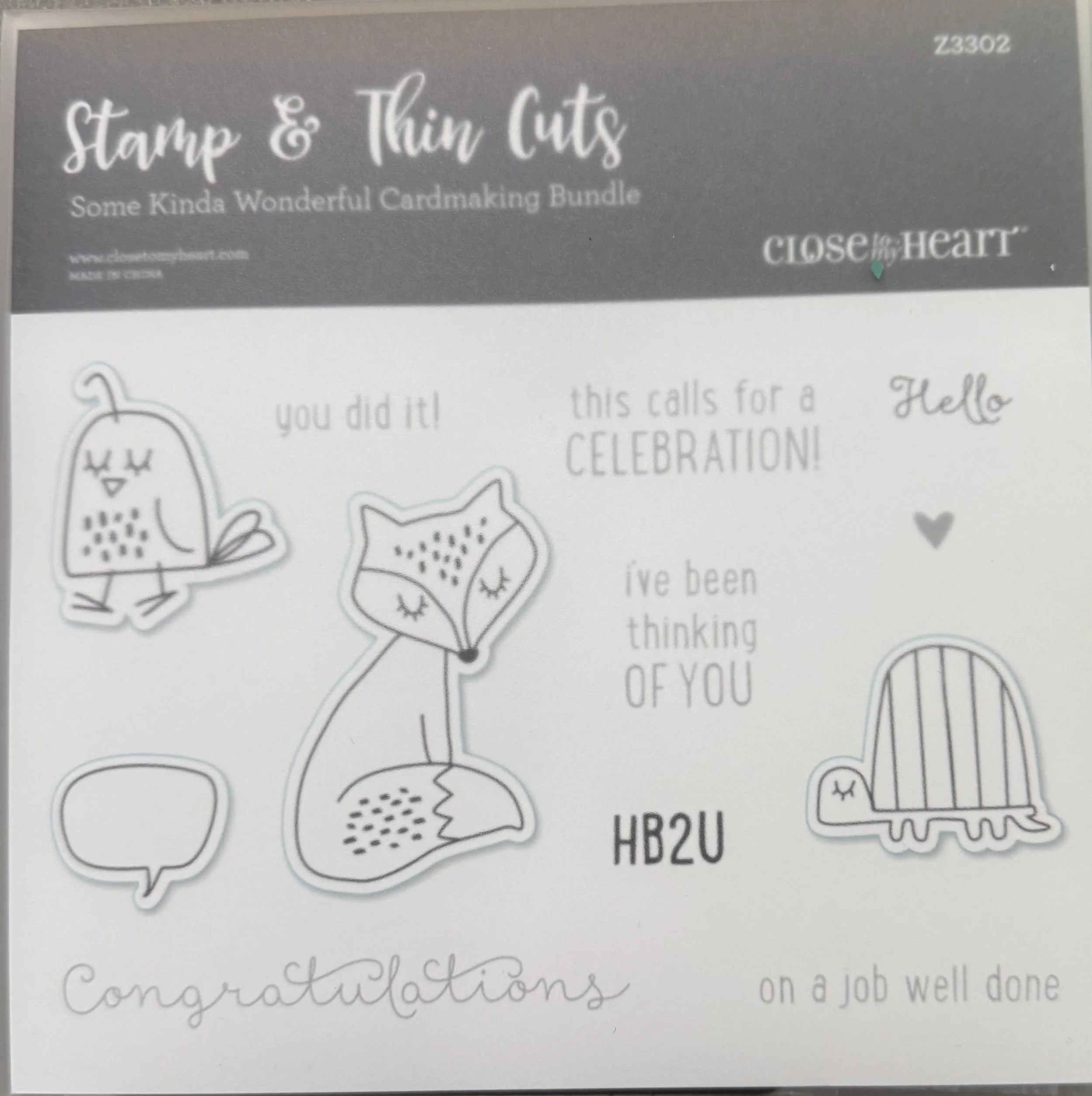 SOME KINDA WONDERFUL (Cardmaking) -  Z3302