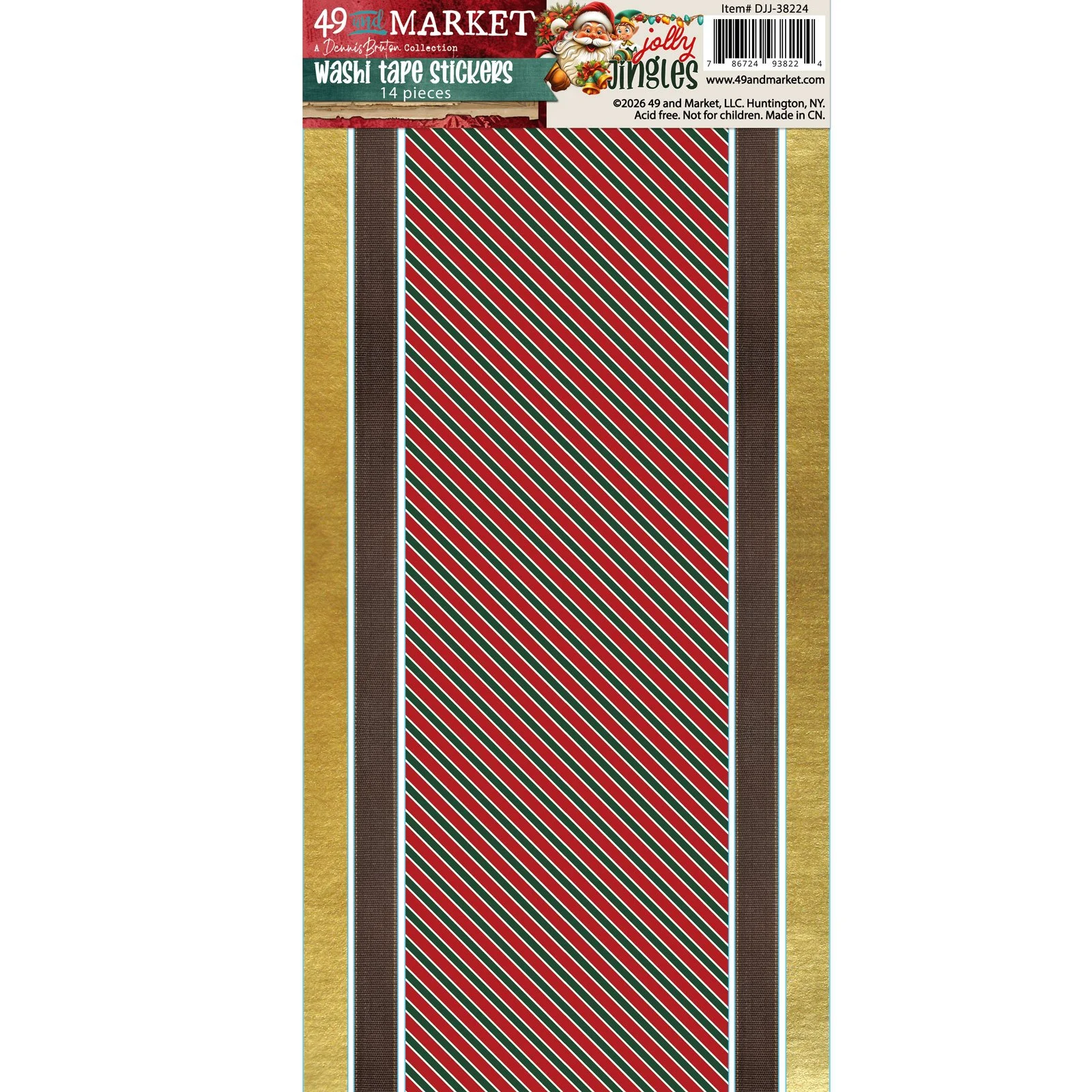 JOLLY JINGLES Washi Tape Set