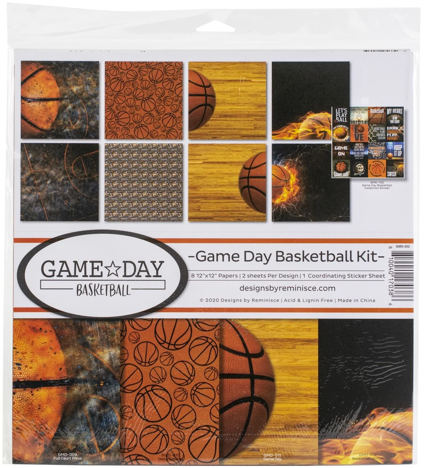 GAME DAY BASKETBALL Collection Kit