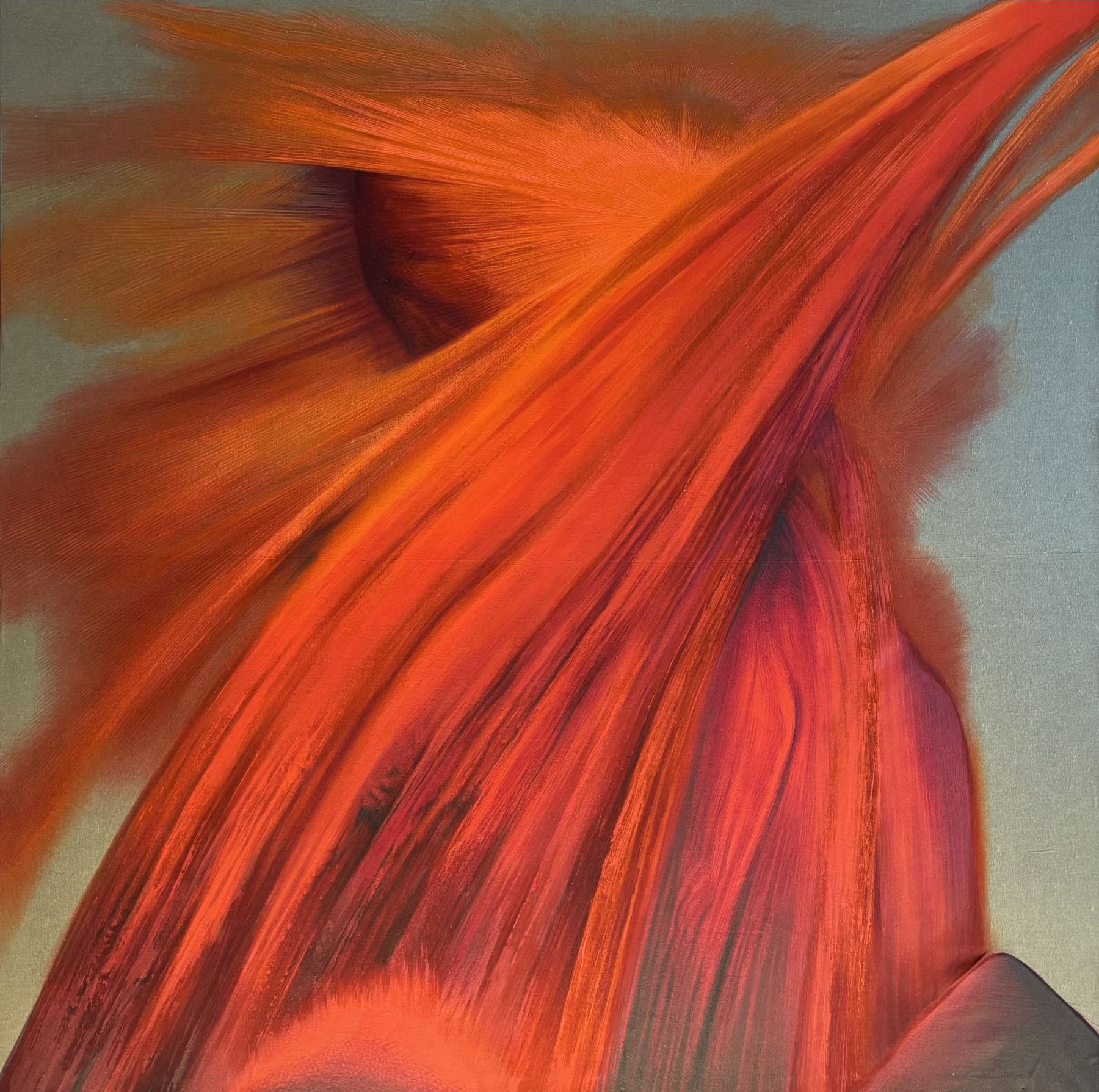 Jesús Zurita Filo, 2018 Acrylic on linen 200h x 200w cm 78.74h x 78.74w in