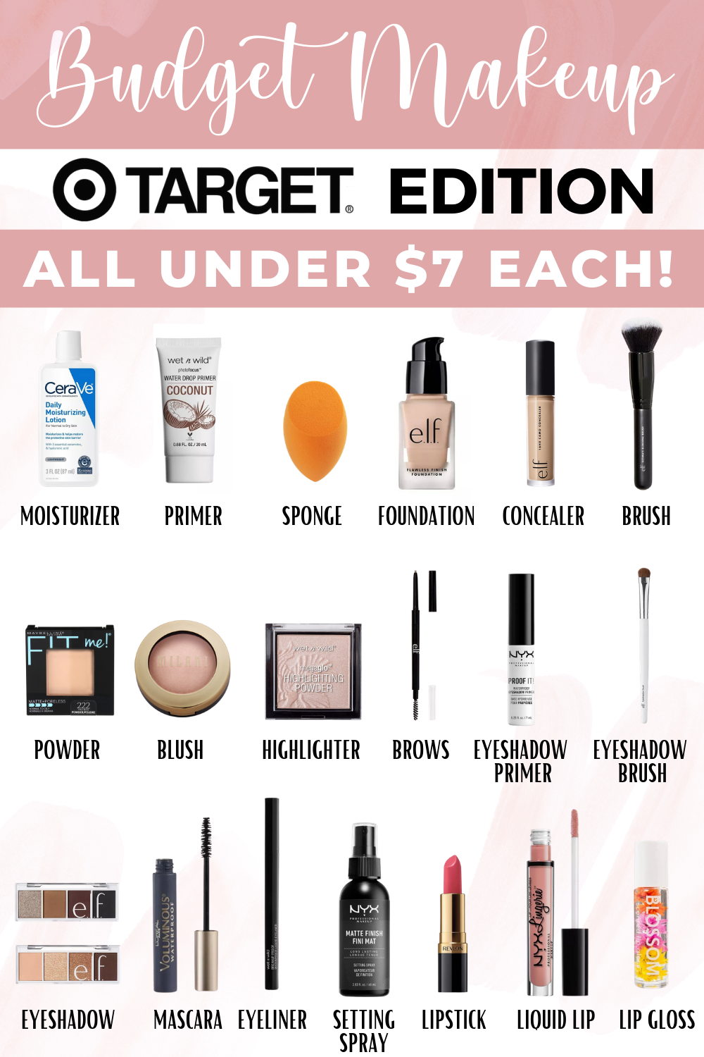 Target Makeup Under $7 Each! — Scurtoworld