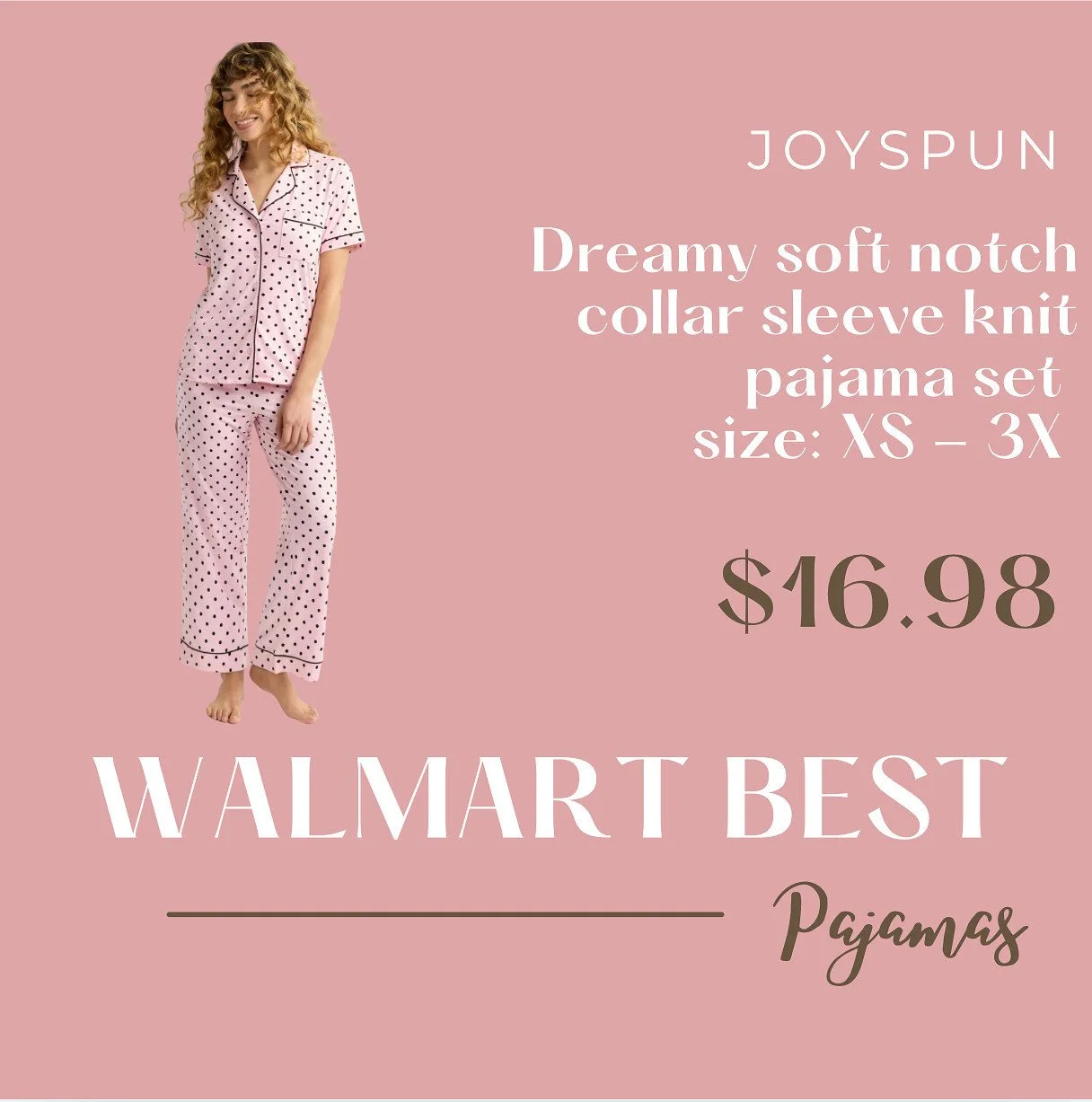 Walmart Pajamas That Are Cozy Girl Approved