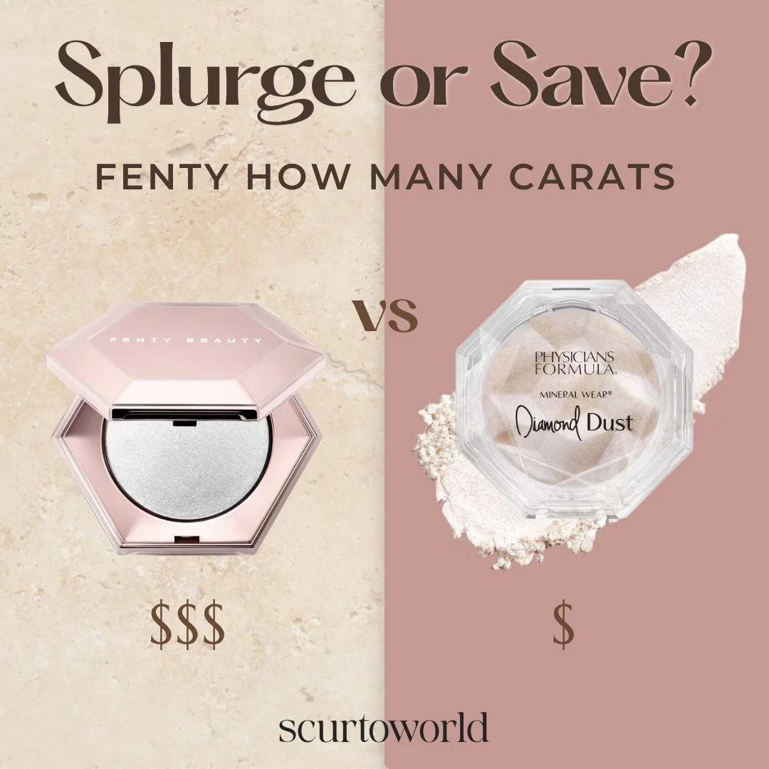 Fenty Dupe Alert: How Many Carats Highlighter