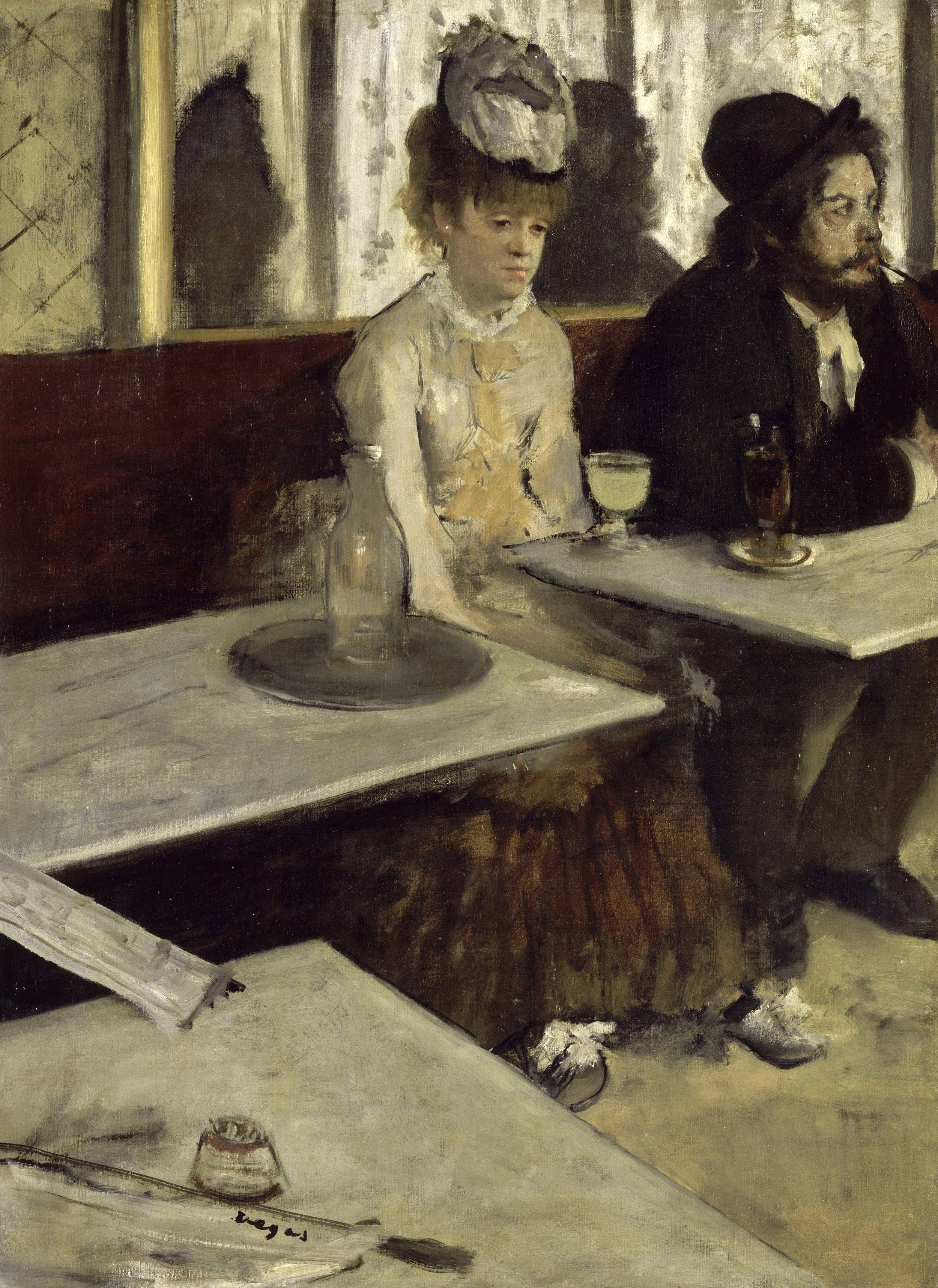 In a Café