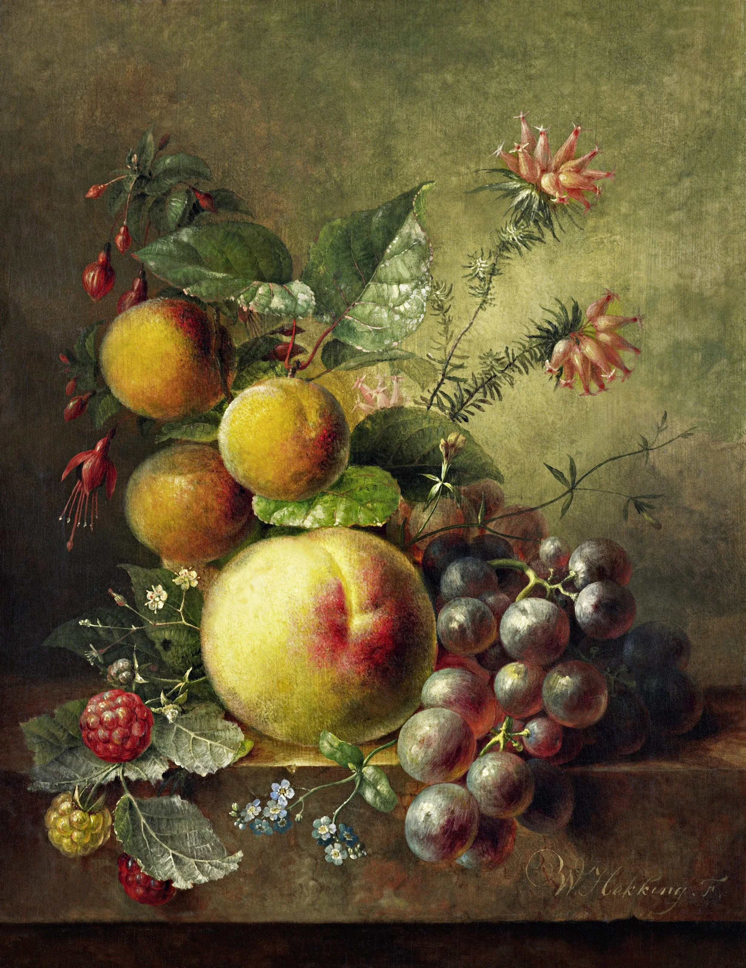 Still Life of a Fruit (1830–1862) by Willem Hekking.jpg