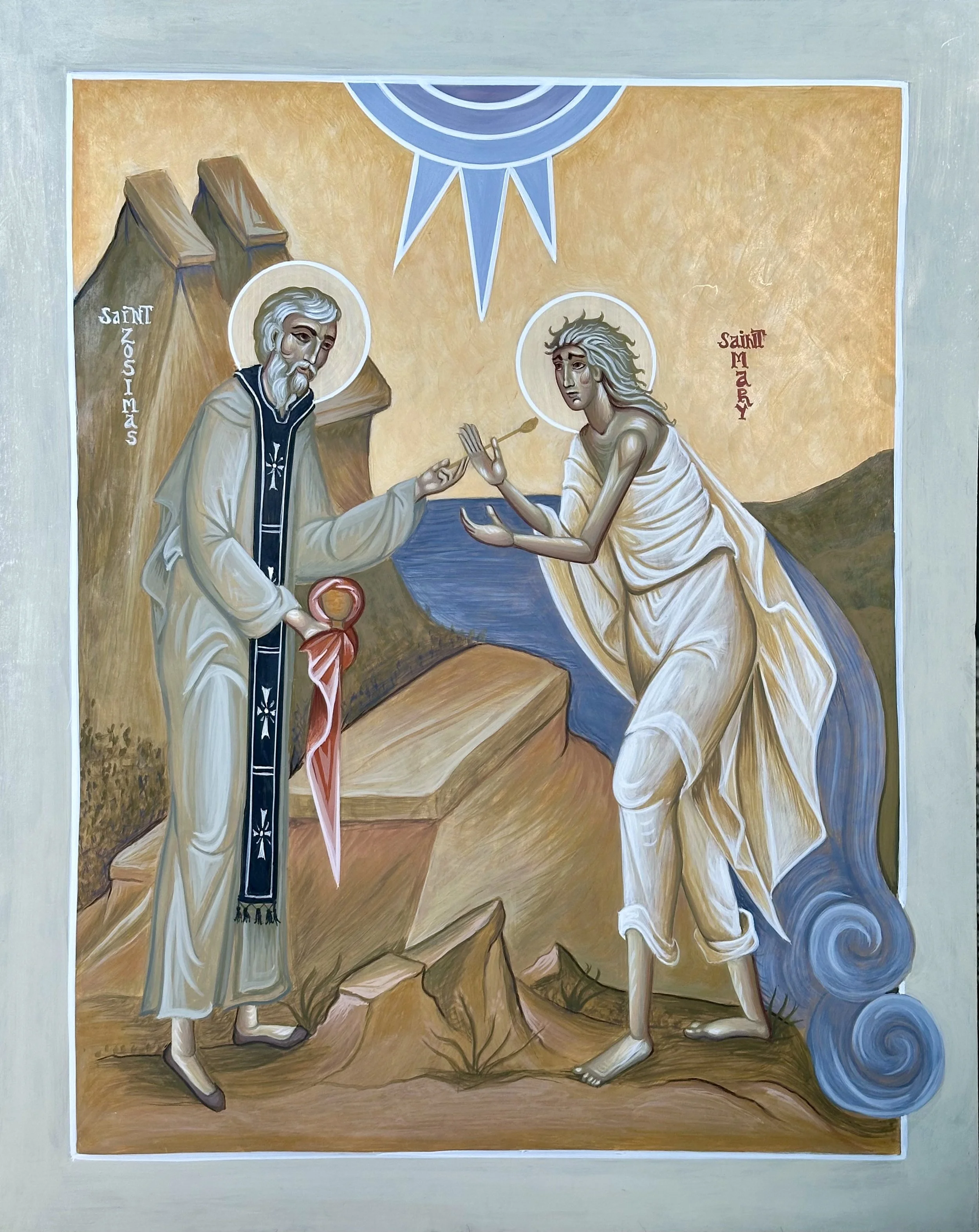 St. Mary of Egypt & St. Zosimas