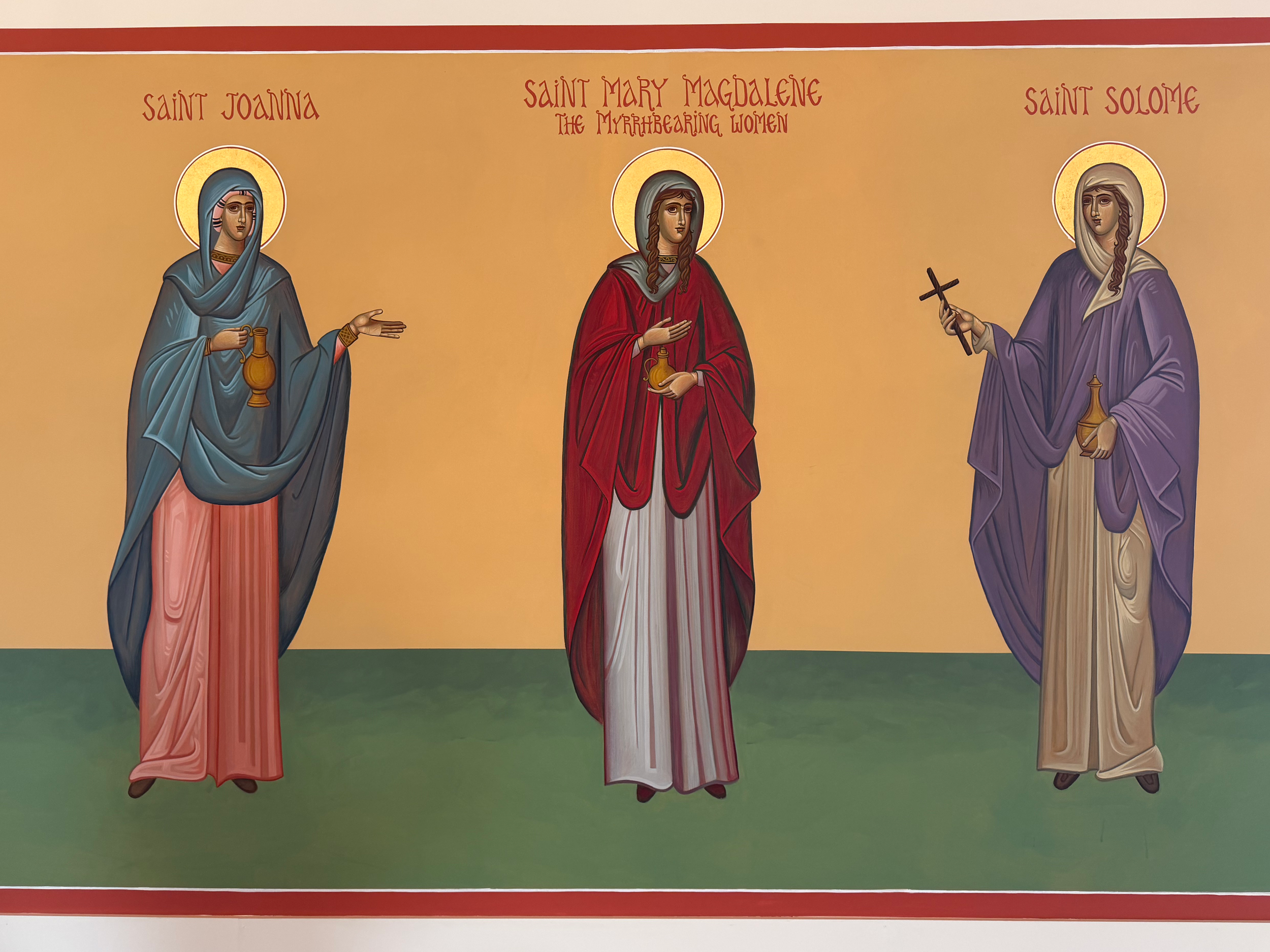 Saints Joanna, Mary Magdalene, and Salome
