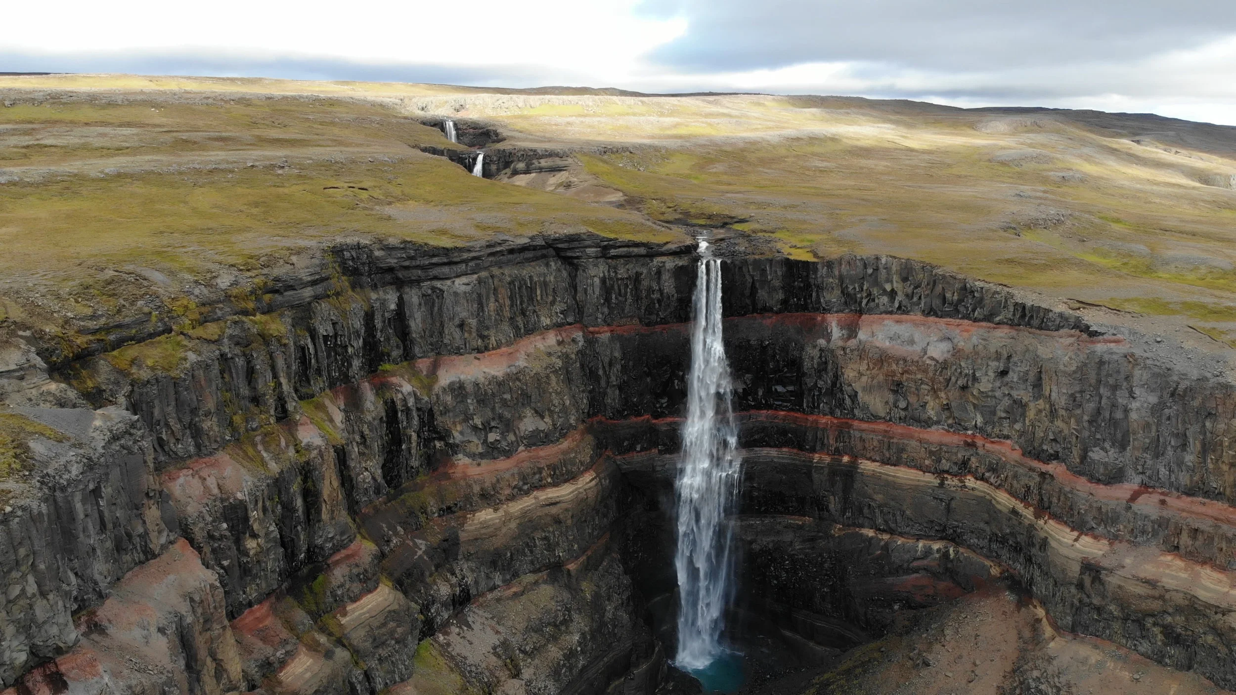 Day 7: Litlanesfoss and Hengifoss, Dettifoss, Namafjall Geothermal Area, Grjotagja Cave, My'vatn