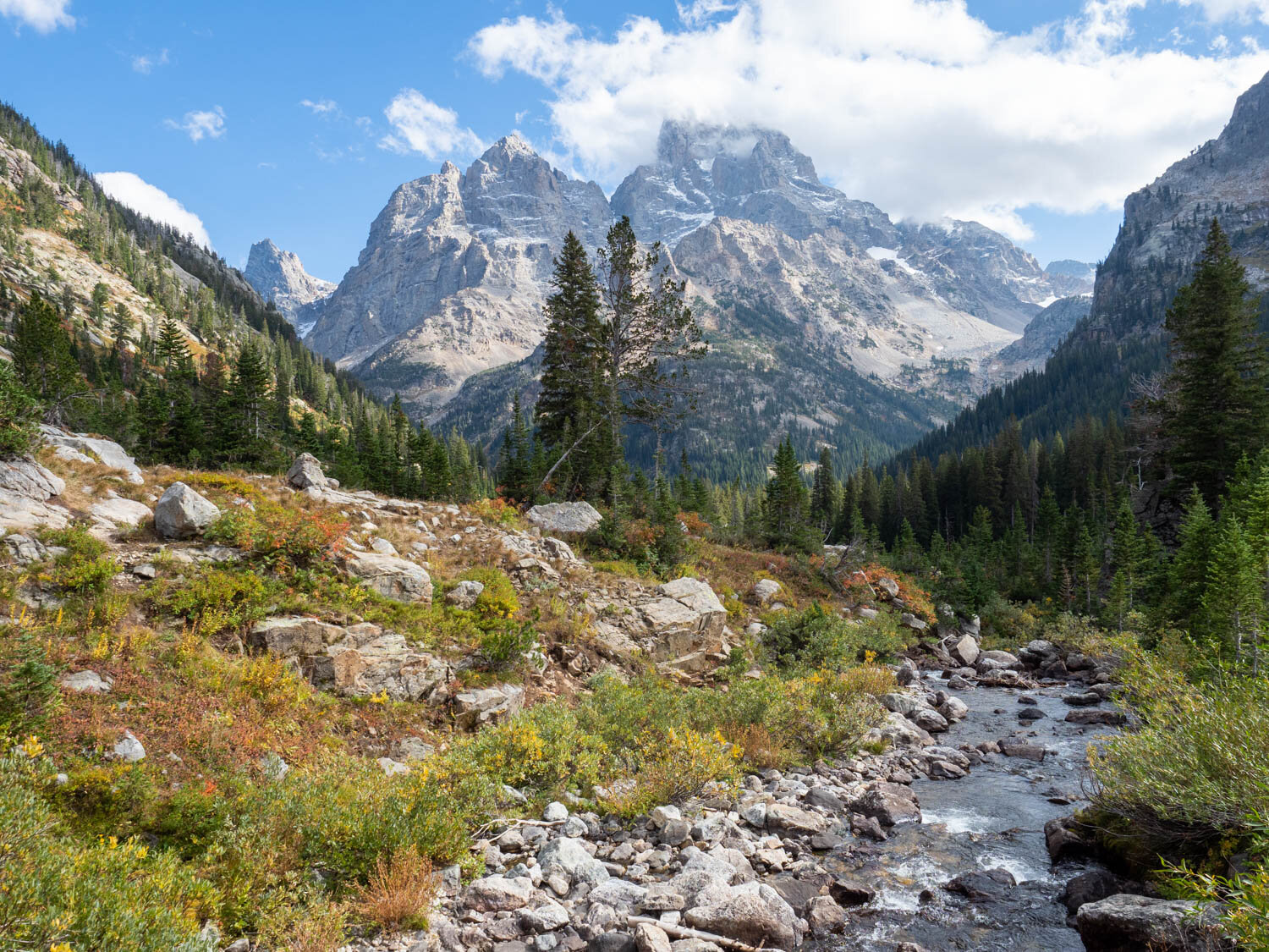 Paintbrush Canyon to Cascade Canyon Loop