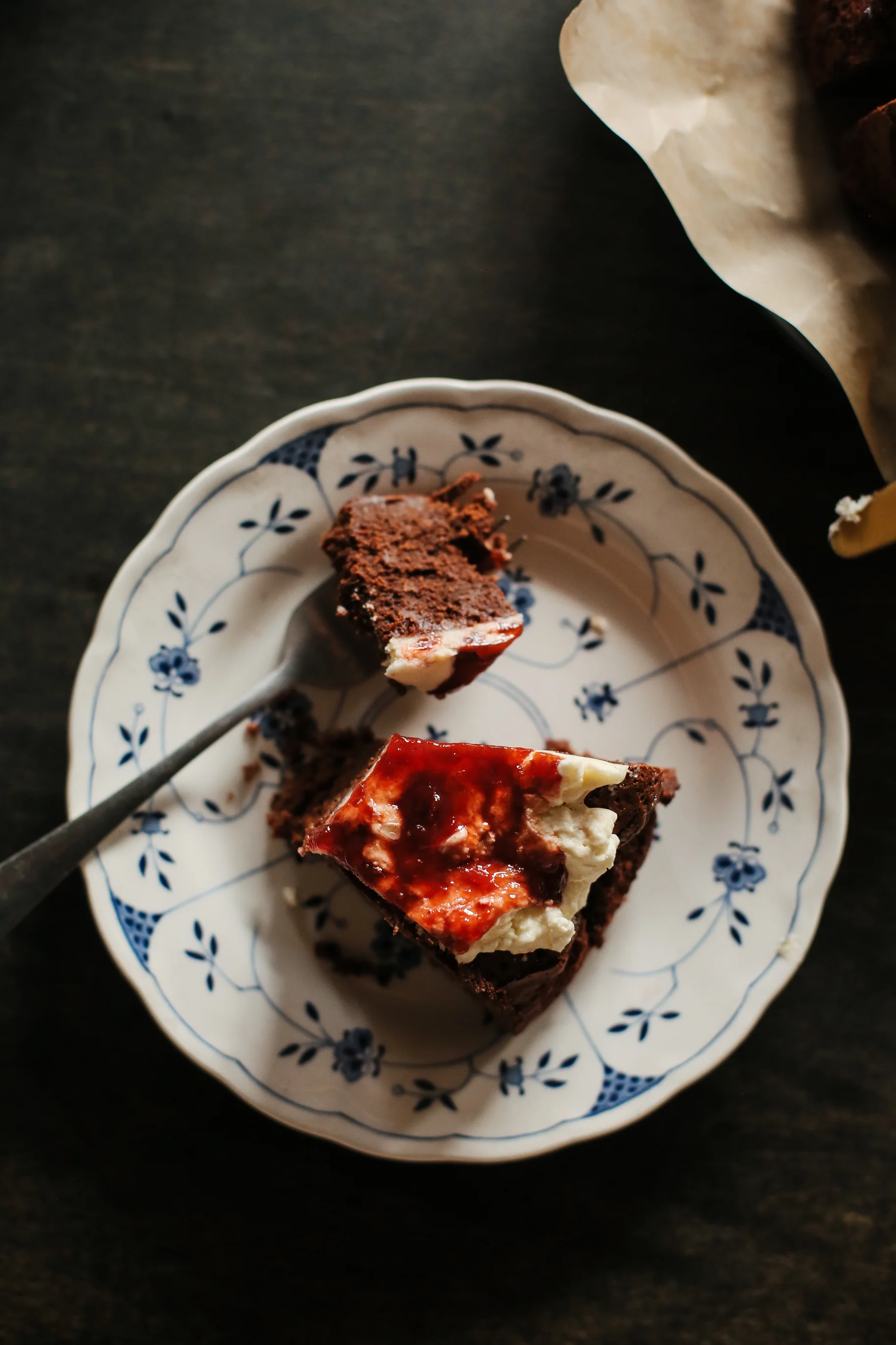 Cherry Chai Chocolate Cake