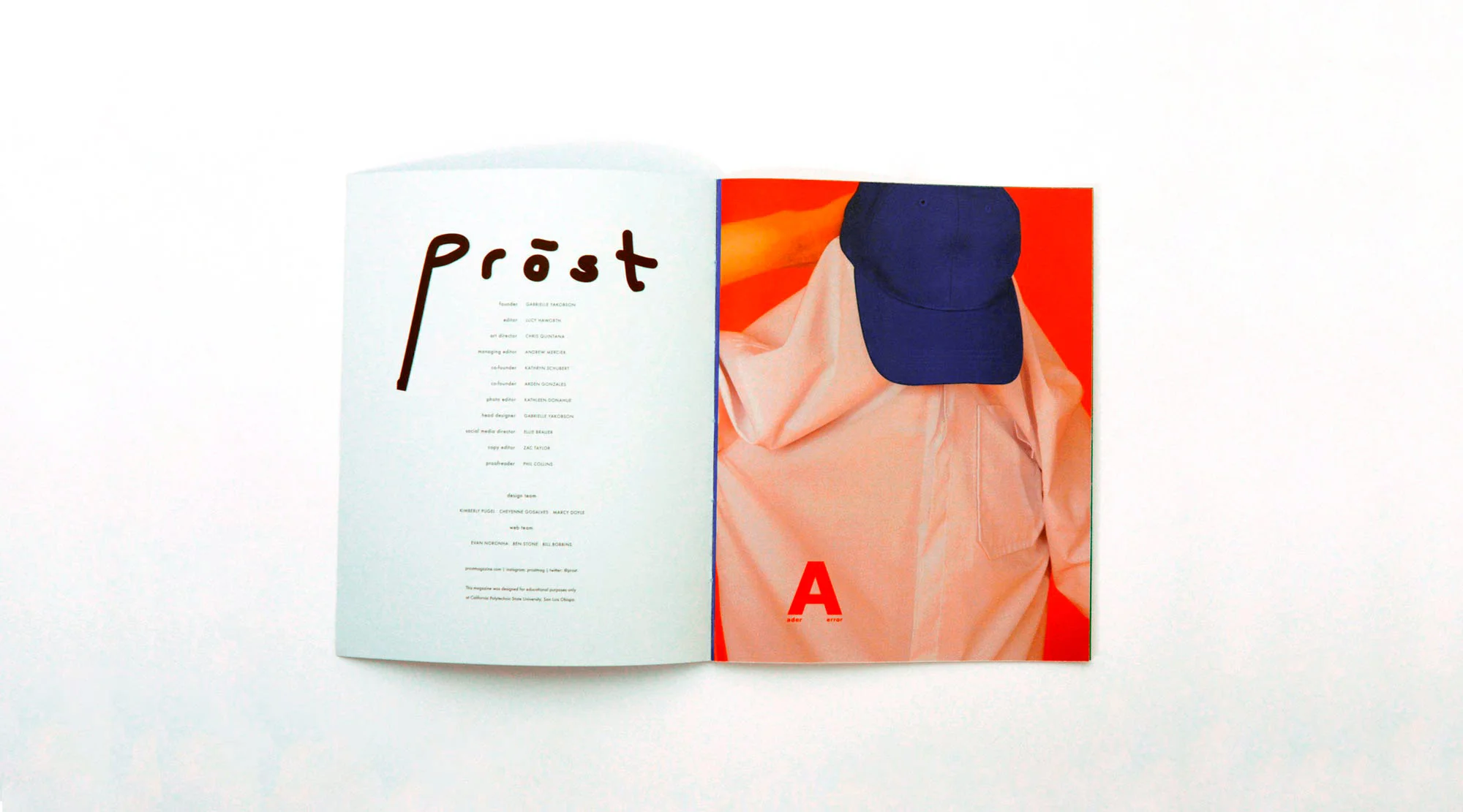  Prōst 003 ― impressum 