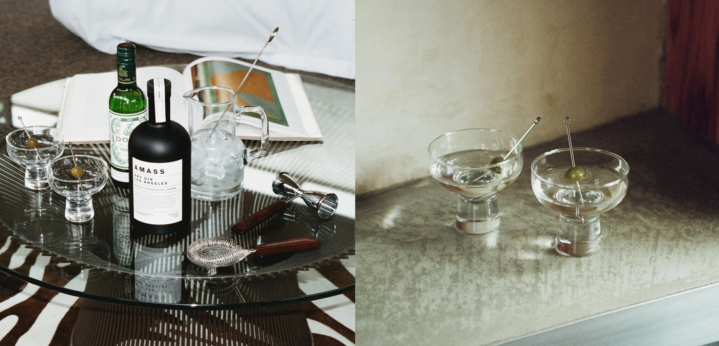  AMASS' hero product, a Dry Gin made with 29 botanicals   photos by Michael Spencer  