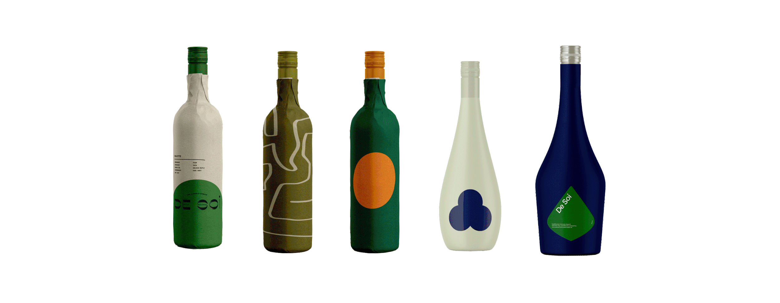 The evolution of De Soi, through a year of drafting options for direct review with Katy Perry and her team. 