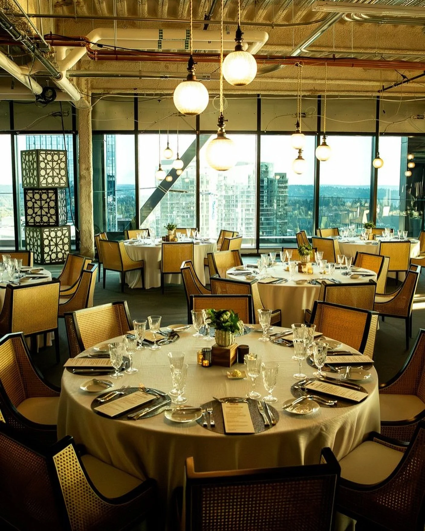 In celebration of Pok&eacute;mon&rsquo;s move to their new Bellevue headquarters in 2026, we had the privilege of transforming one of their future office floors into an elegant dining experience for the Directors Dinner. Partnering with the renowned 