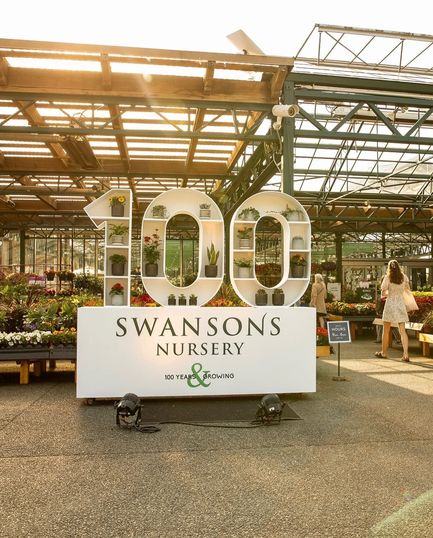 Last Thursday was a very special event 🪴 We put on the @swansonsnurseryseattle Centennial Celebration and it was truly magical! Thank you Swansons Nursery and all the partners, vendors, and staff that made it a day to remember. 

Cheers to Swansons 