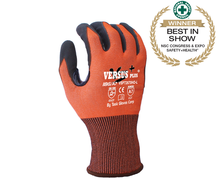 Pack of 12 West Chester 703CONF/M Zone Defense Orange HPPE Shell with Black Nitrile Foam Palm Coat Medium Orange Pack of 12 West Chester 703CONF/M Zone Defense Orange HPPE Shell with Black Nitrile Foam Palm Coat Medium Orange