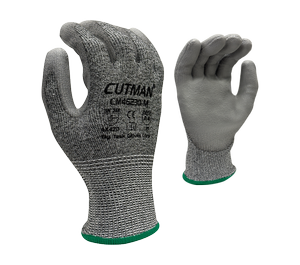 CM46230 • 13 Gauge HDPE, Gray PU Coated, ANSI CUT A4 — Task Gloves