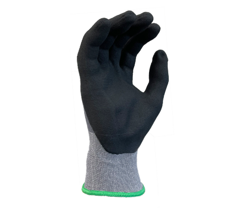 OT1002 • 15 Gauge Nylon Knit Shell, Micro-Foam Nitrile Coated Palm